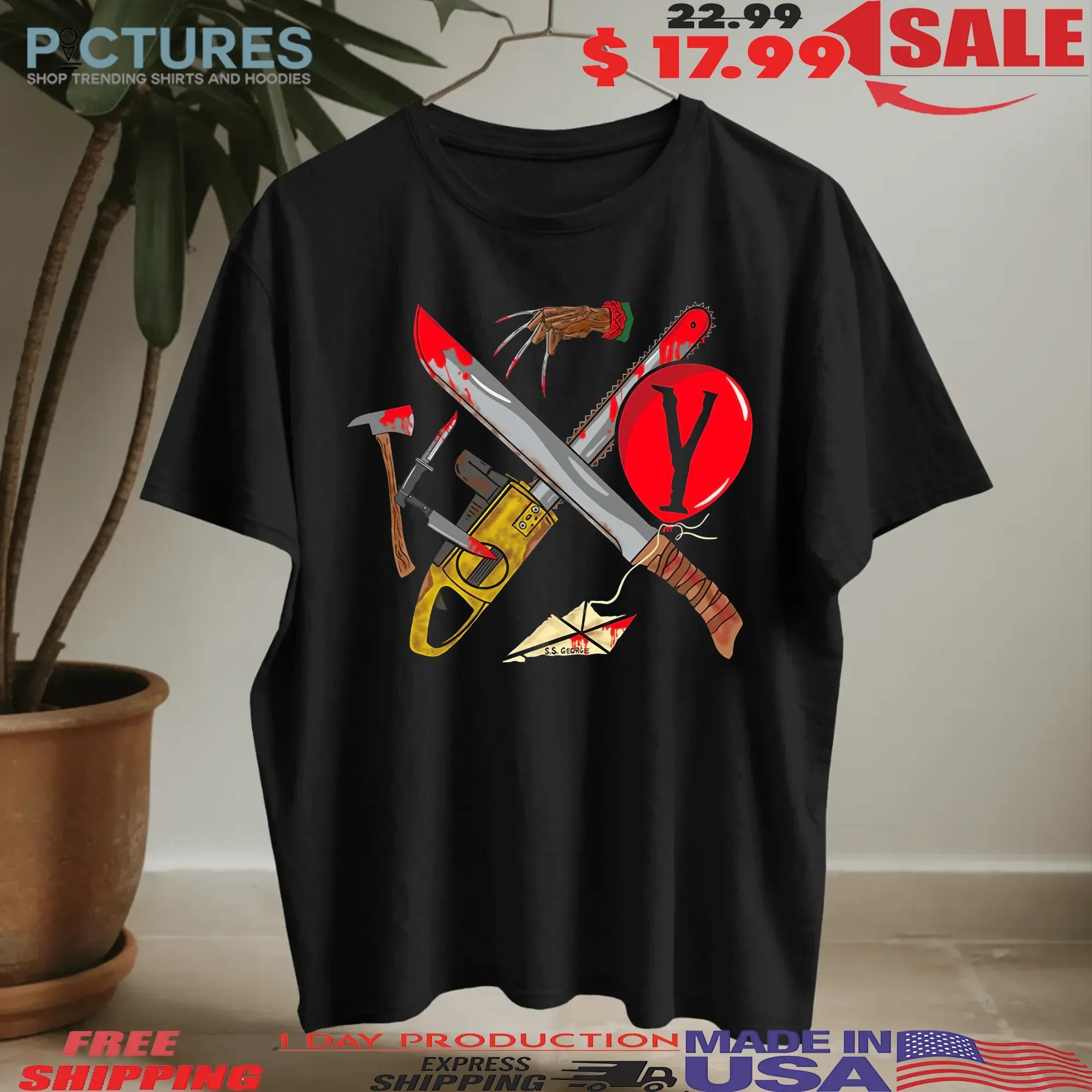 The Kentucky Shop Horror Logo Halloween T Shirt
