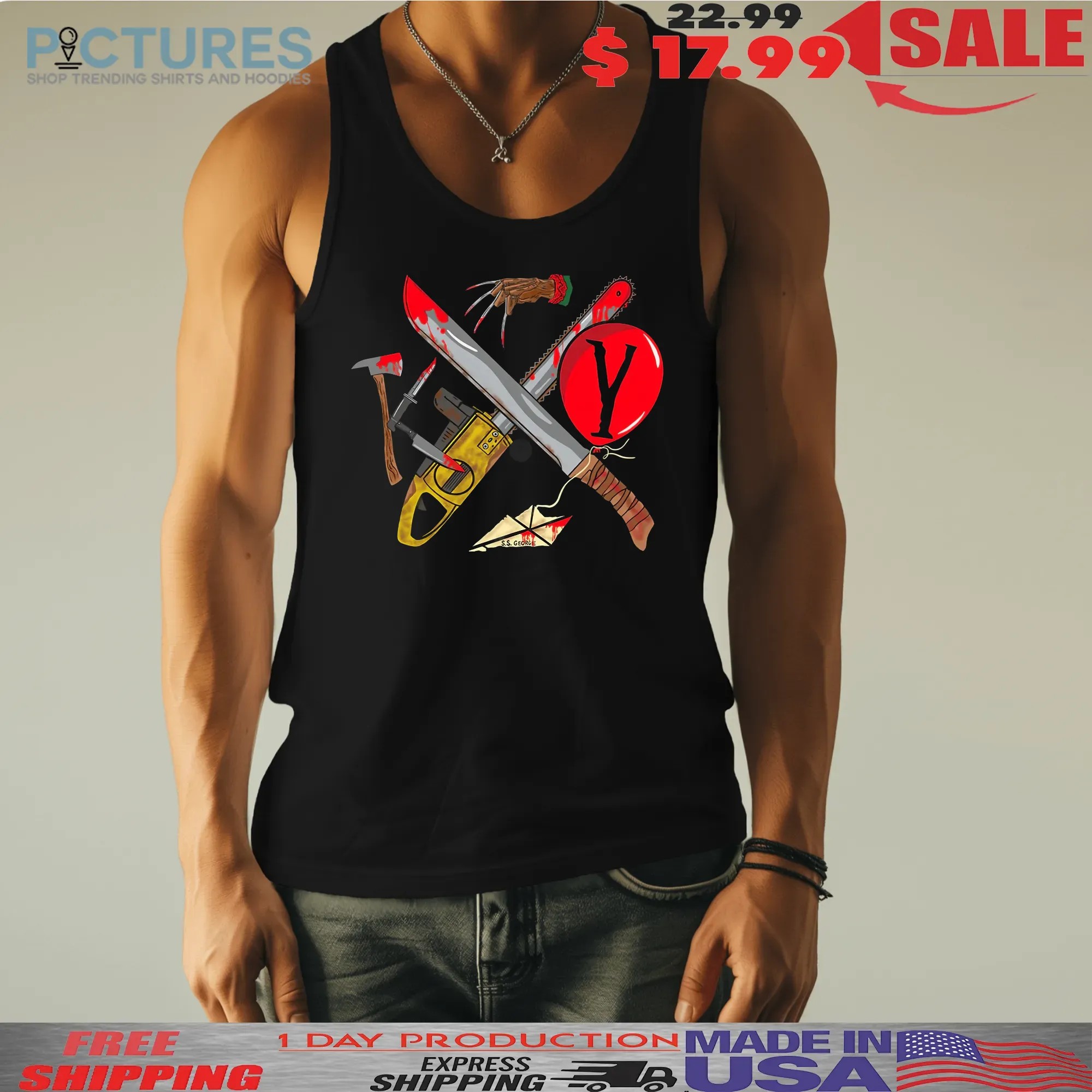 The Kentucky Shop Horror Logo Halloween T Shirt