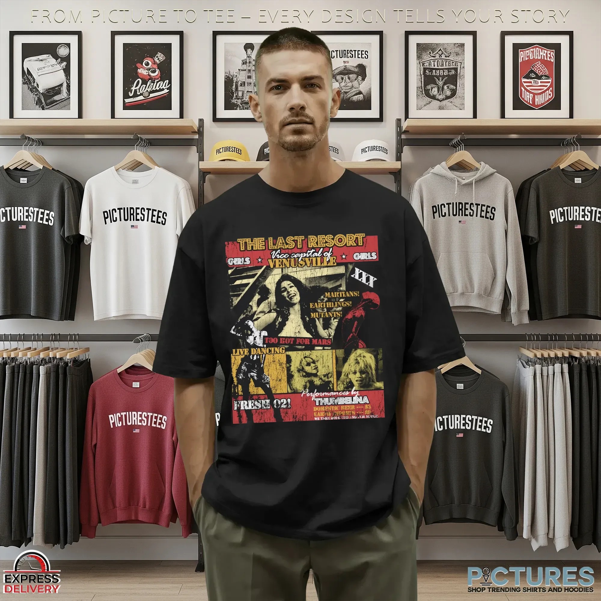 The Last Resort Vice Capital Of Venusville Poster T Shirt