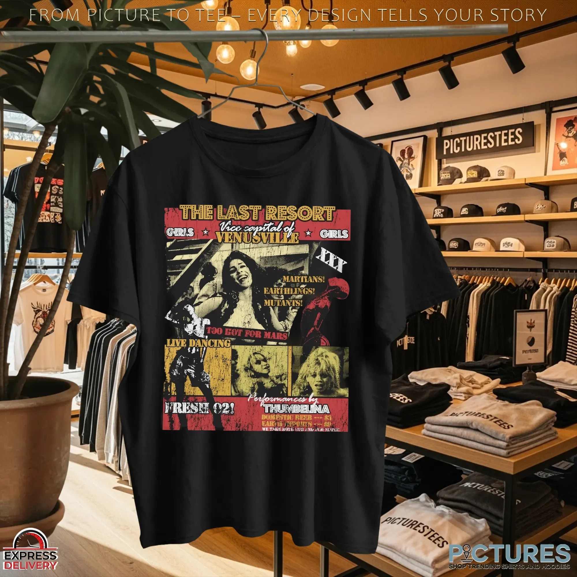 The Last Resort Vice Capital Of Venusville Poster T Shirt