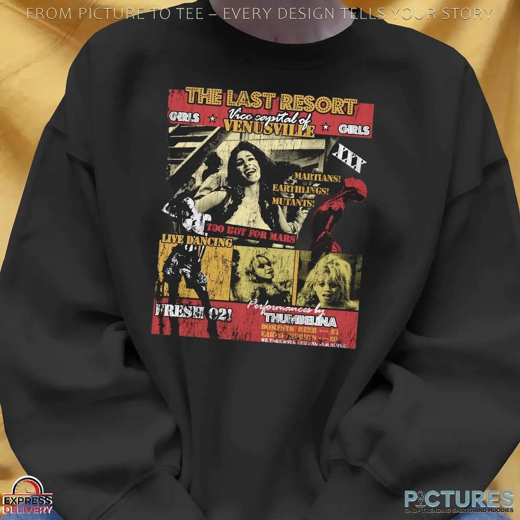 The Last Resort Vice Capital Of Venusville Poster T Shirt