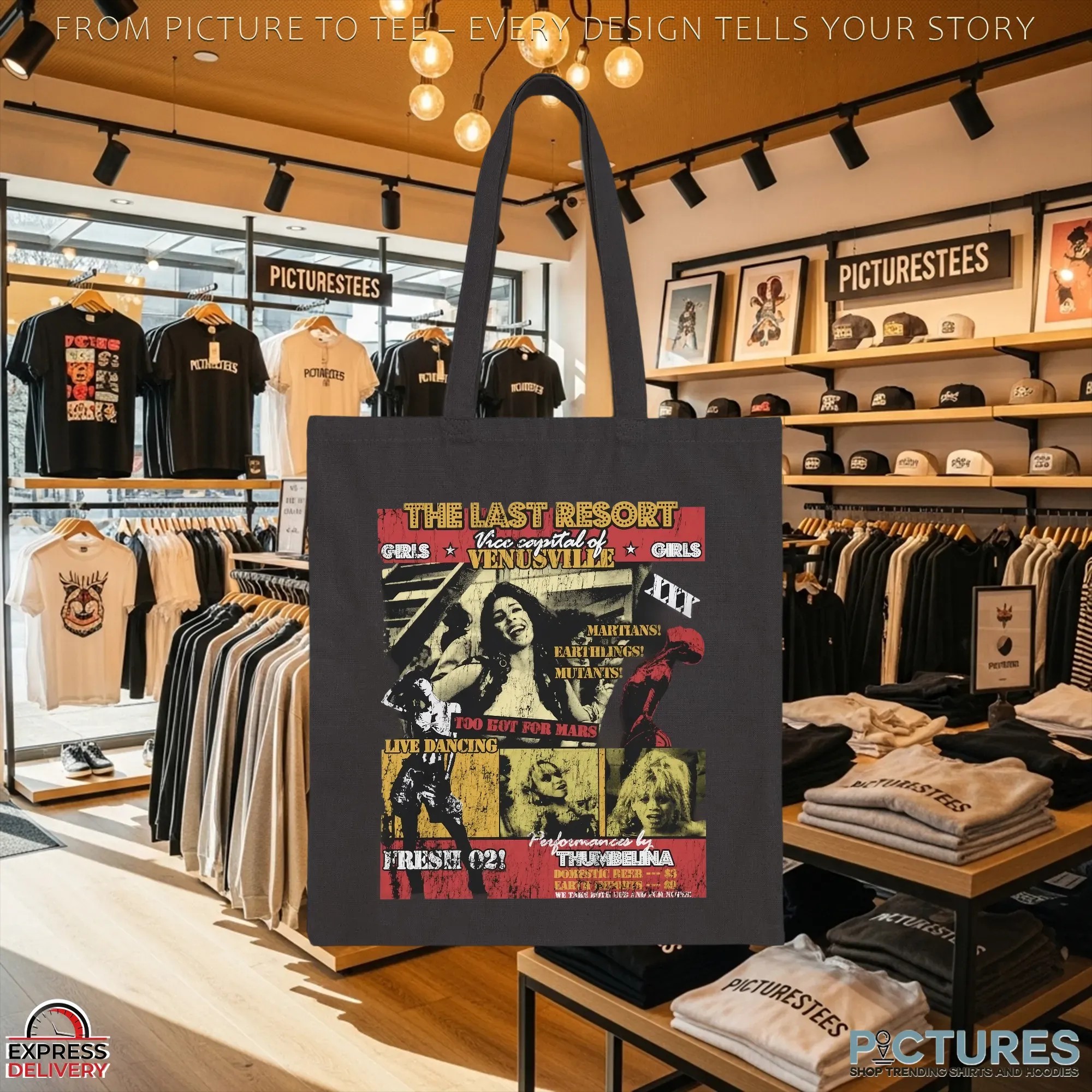 The Last Resort Vice Capital Of Venusville Poster T Shirt