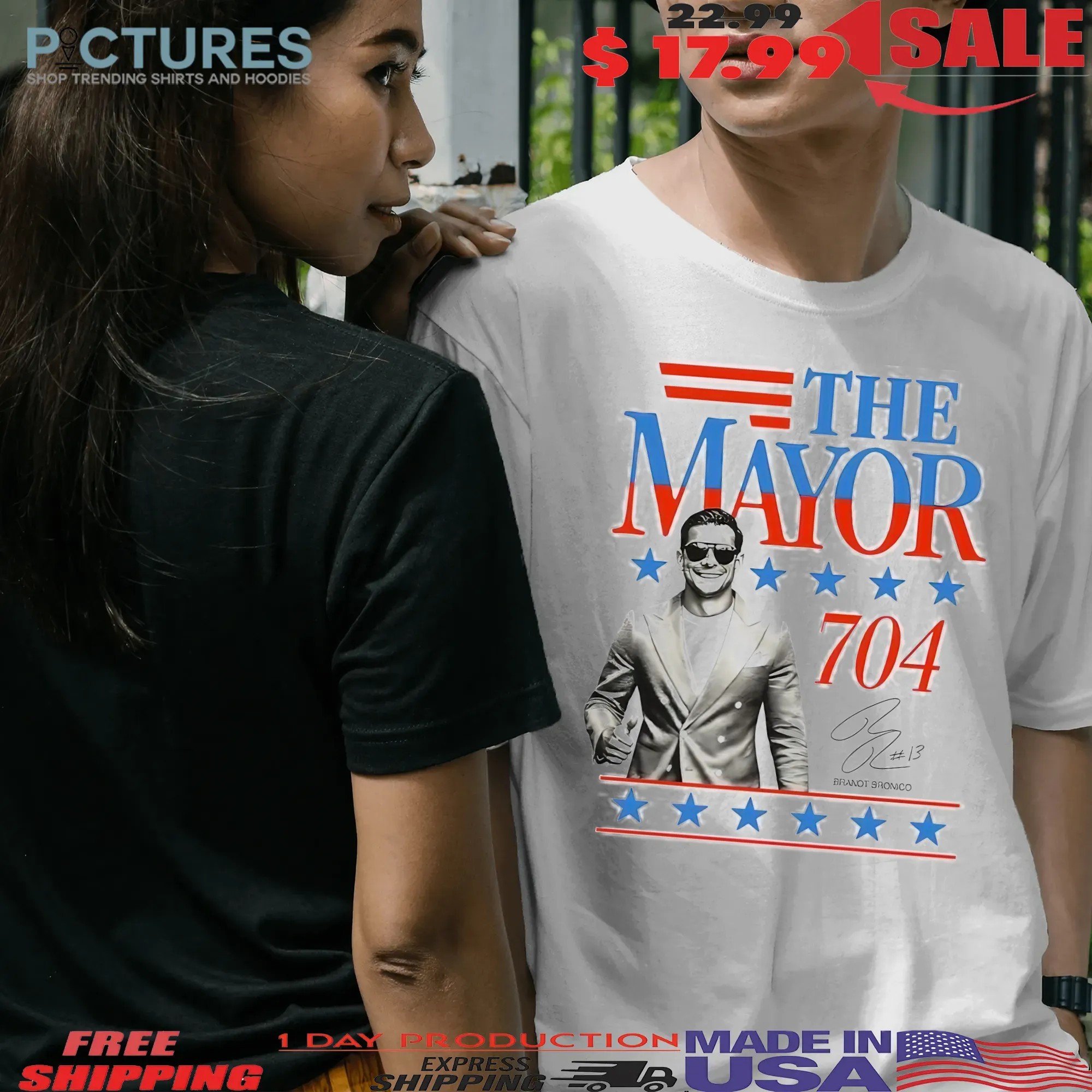 The Mayor 2025 Brandt Bronico 704 Signature T Shirt