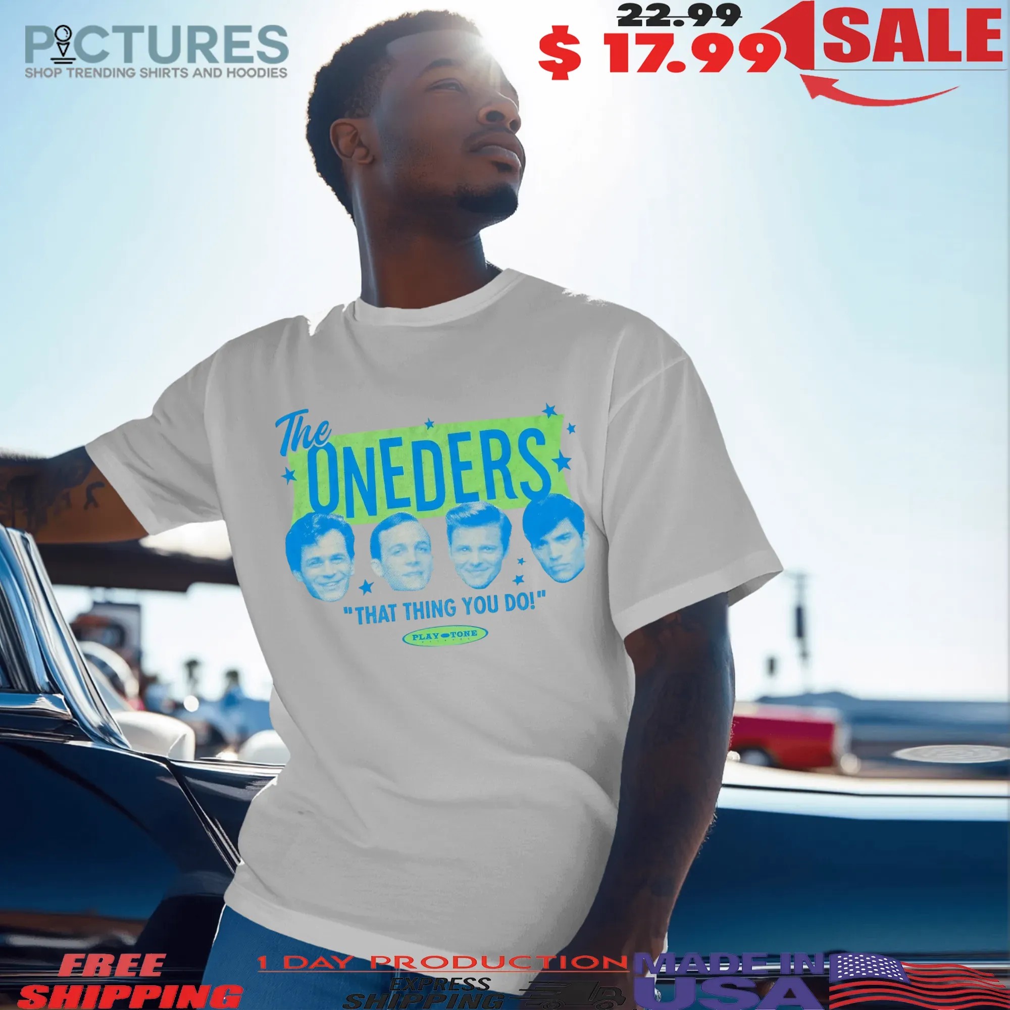 The Oneders That Thing You Do Play Tone Vintage T Shirt