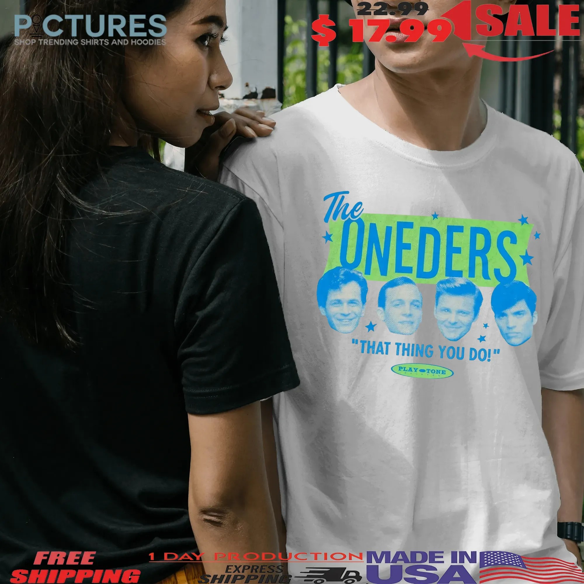 The Oneders That Thing You Do Play Tone Vintage T Shirt