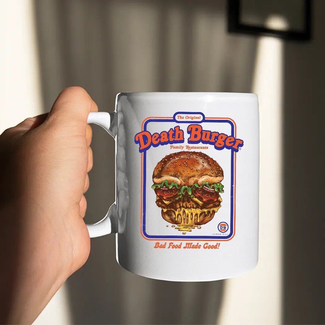 The Original Death Burger Family Restaurants Bad Food Made Good Halloween T Shirt