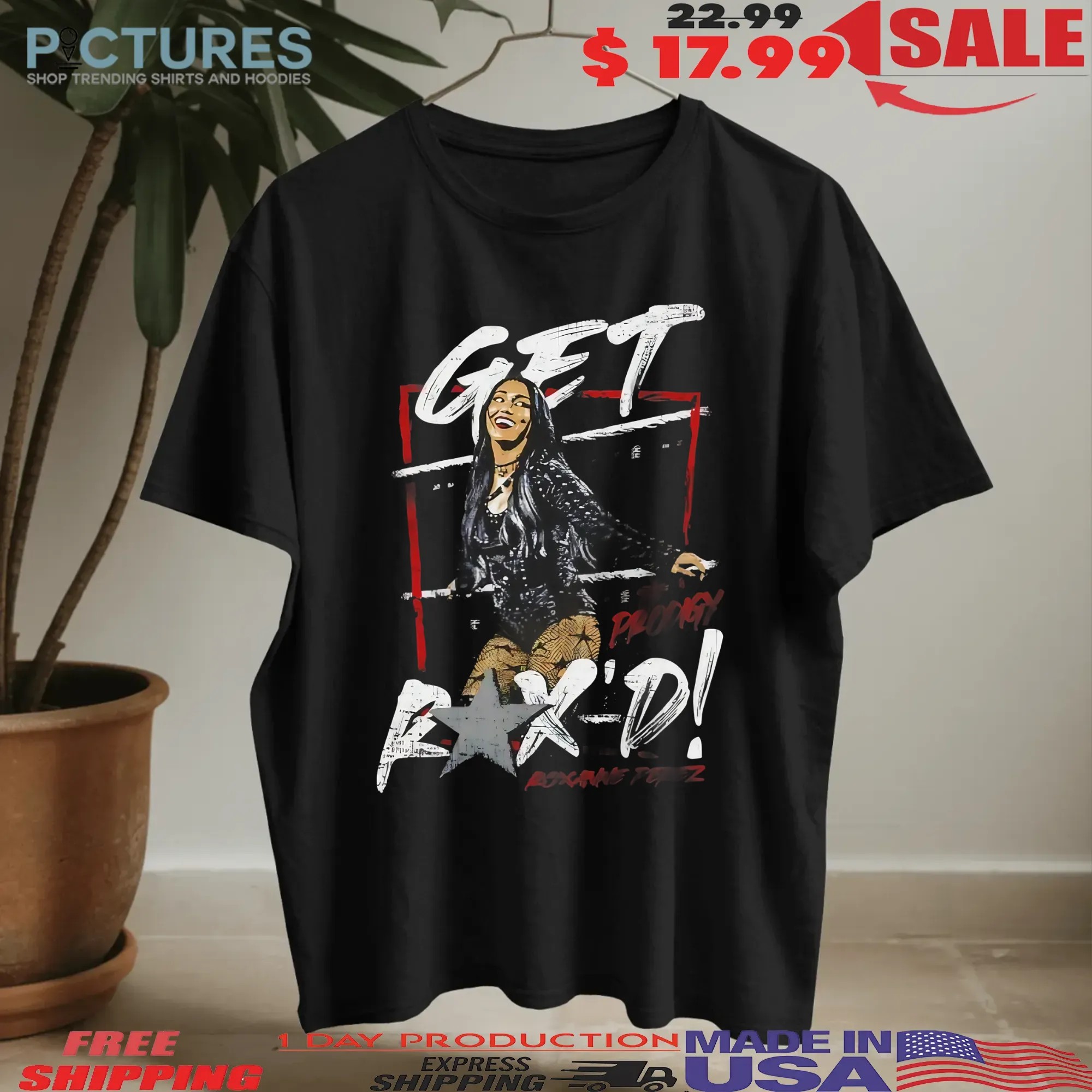 The Prodigy Roxanne Perez Get Rox'd Retro T Shirt