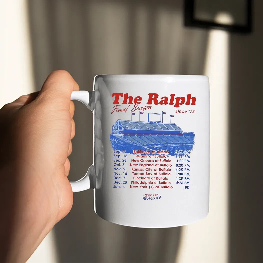The Ralph Final Season since 1973 Buffalo Bills Schedule T Shirt