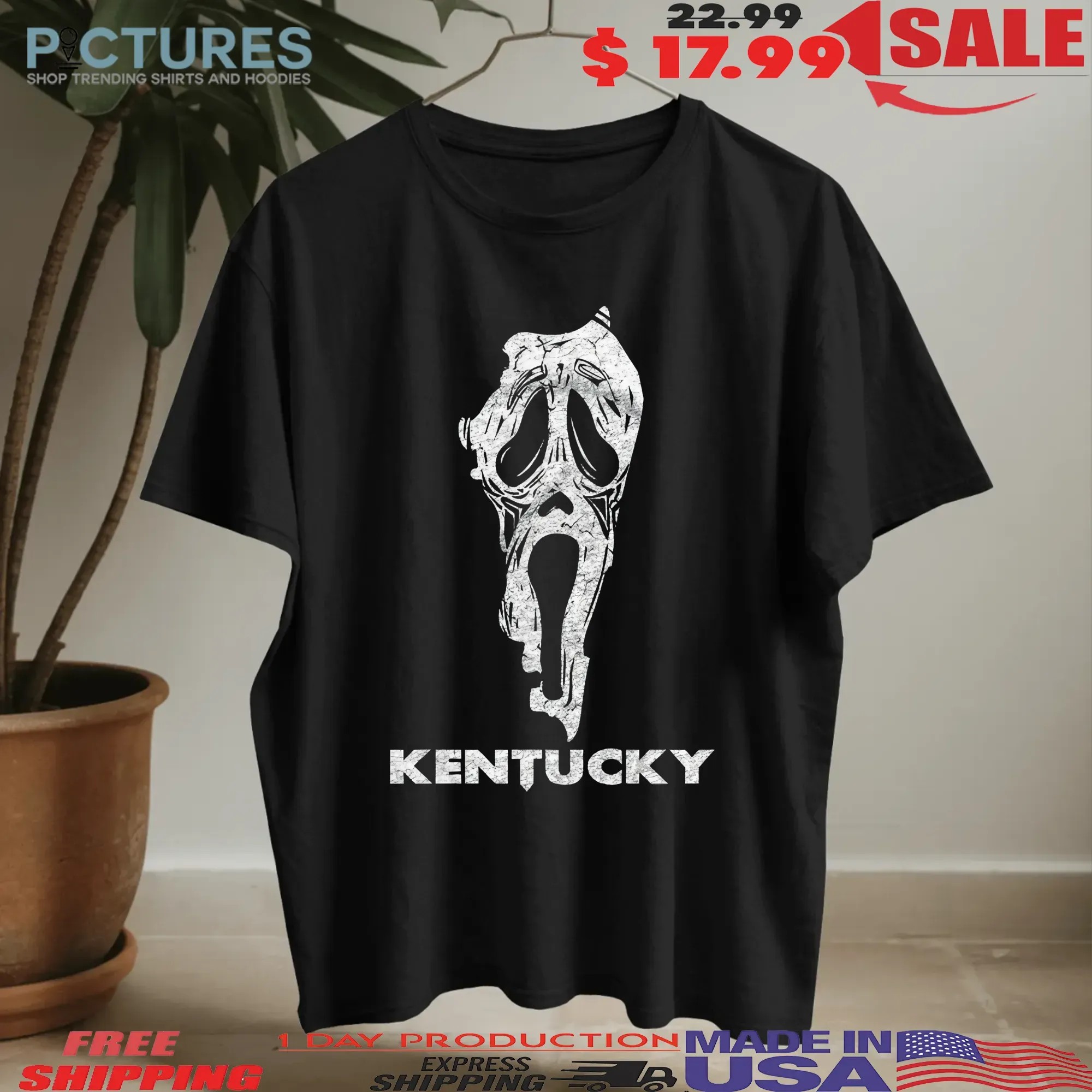 The Screamtucky Kentucky Halloween T Shirt