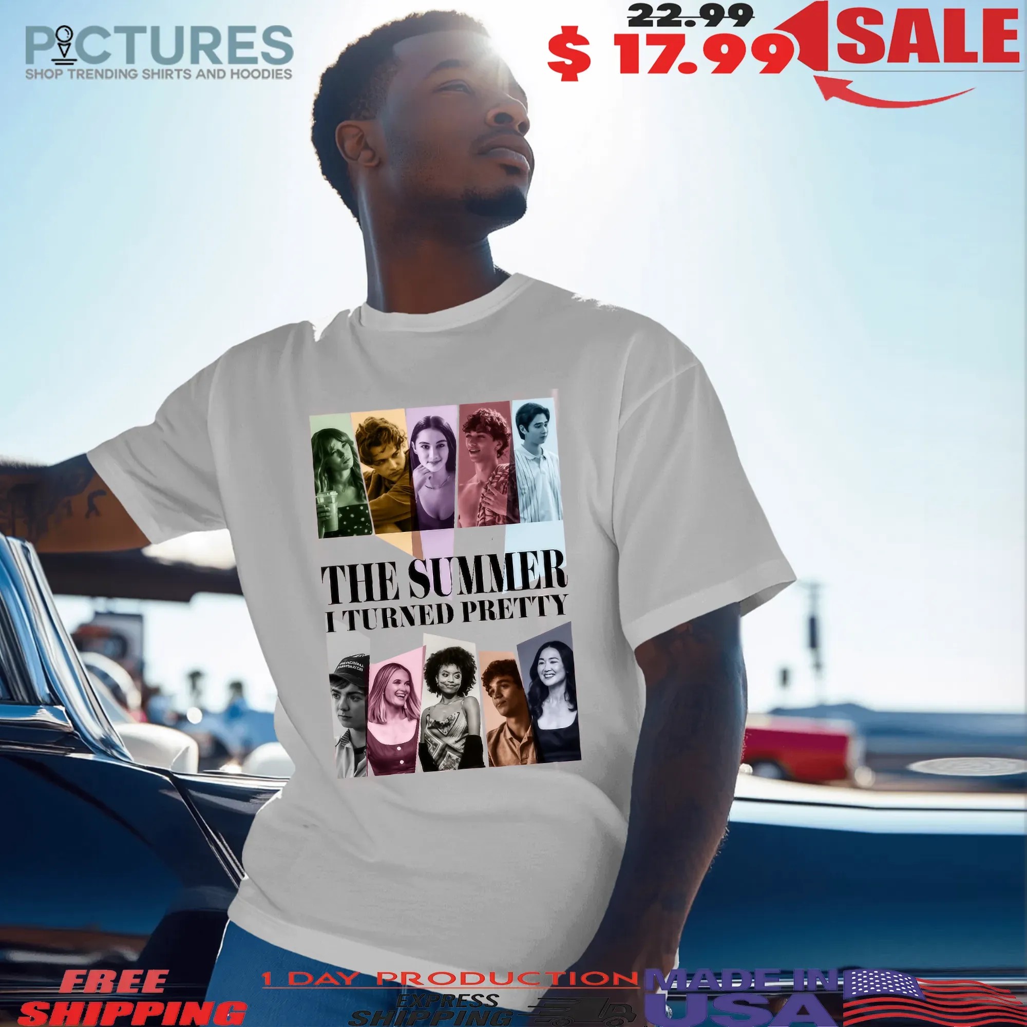 The Summer I Turned Pretty Season 2 Movie Characters T Shirt