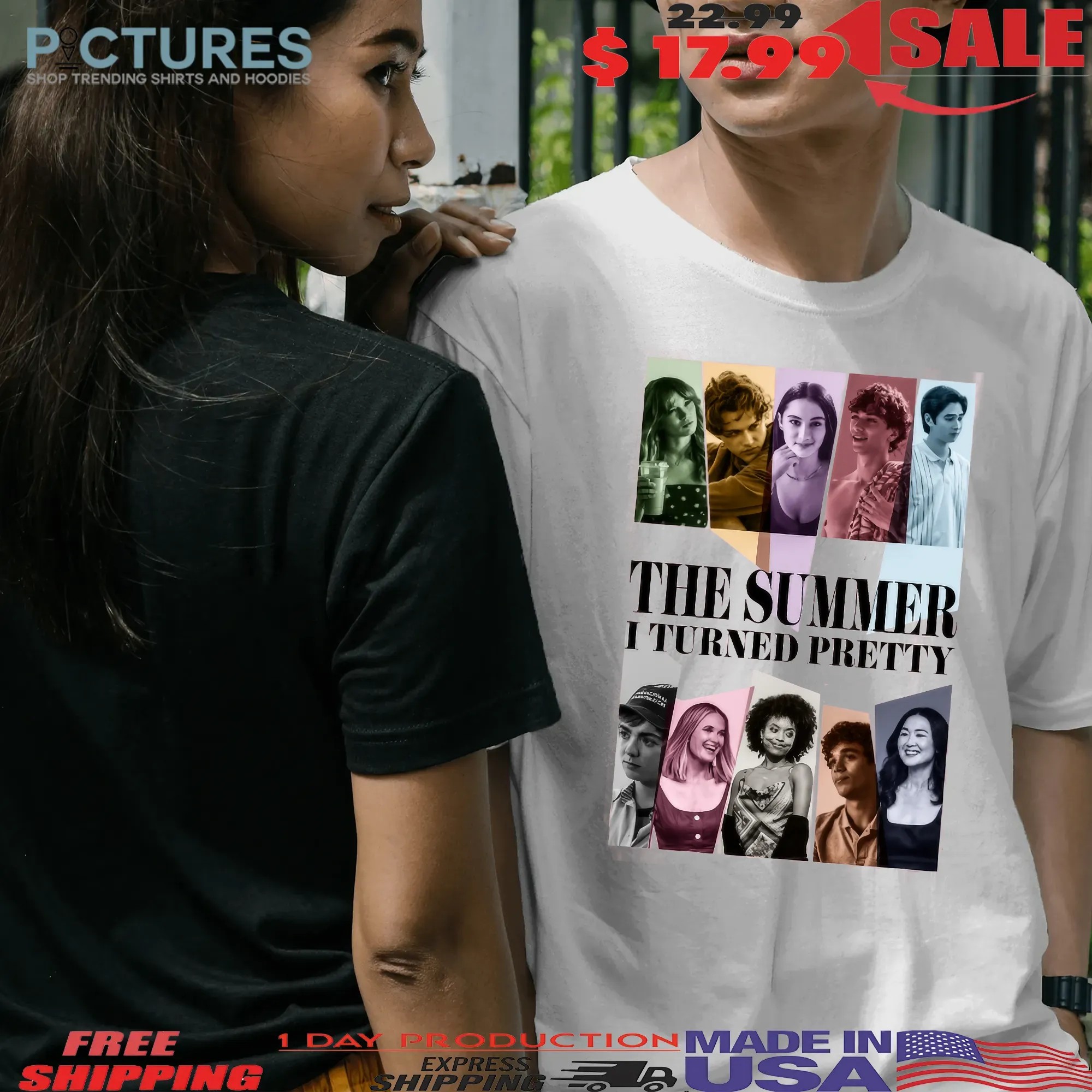 The Summer I Turned Pretty Season 2 Movie Characters T Shirt