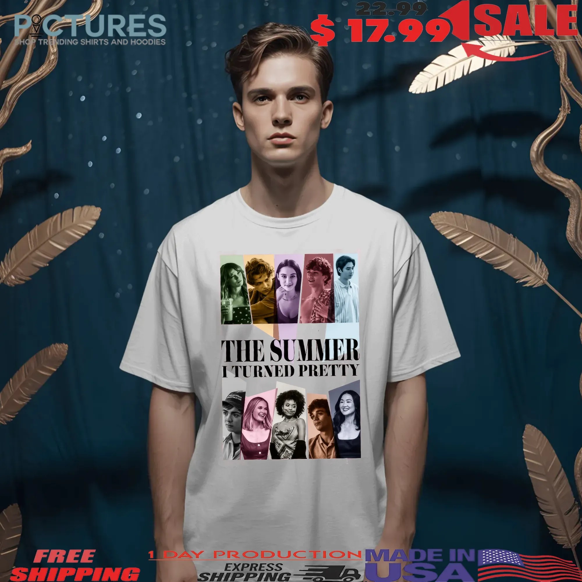 The Summer I Turned Pretty Season 2 Movie Characters T Shirt