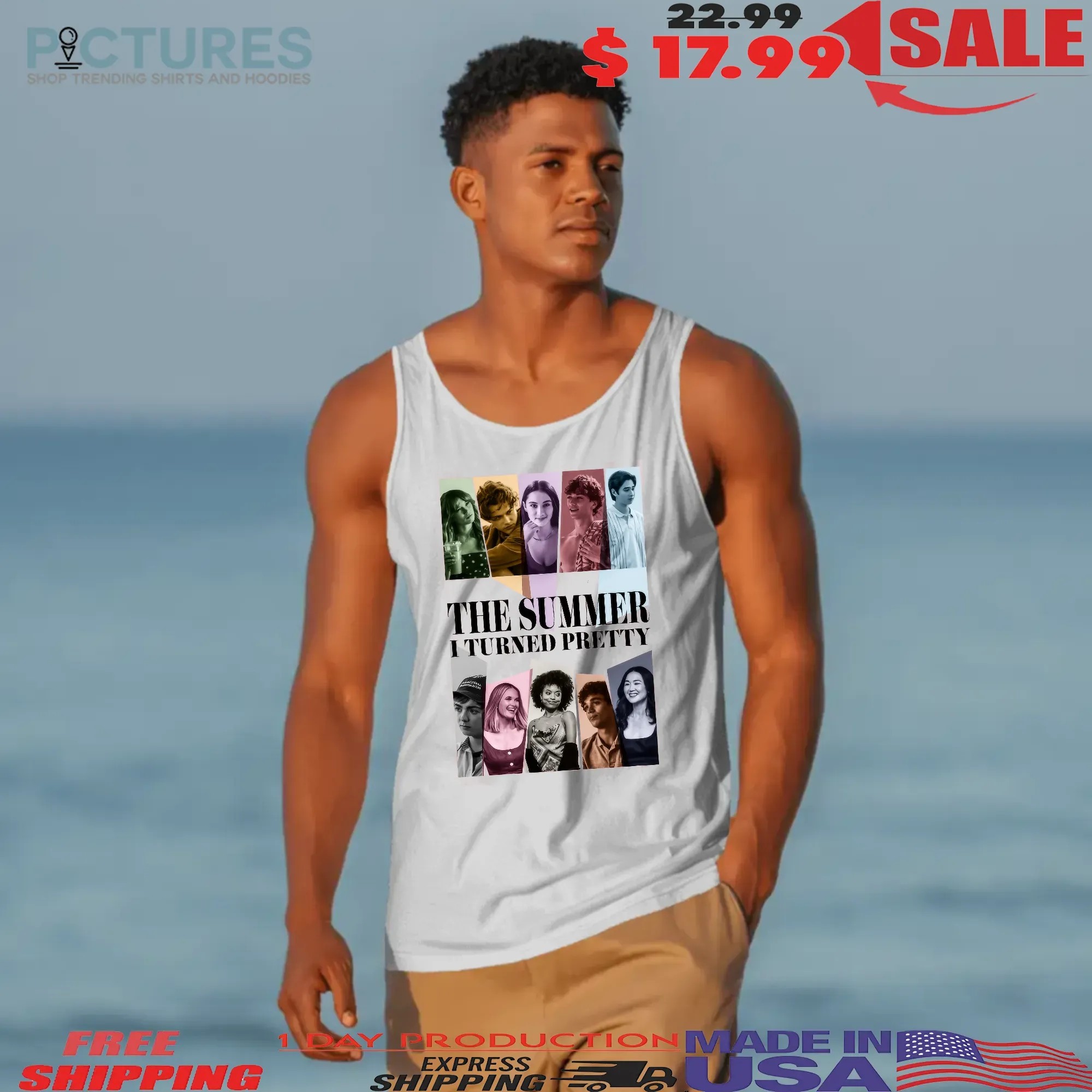 The Summer I Turned Pretty Season 2 Movie Characters T Shirt
