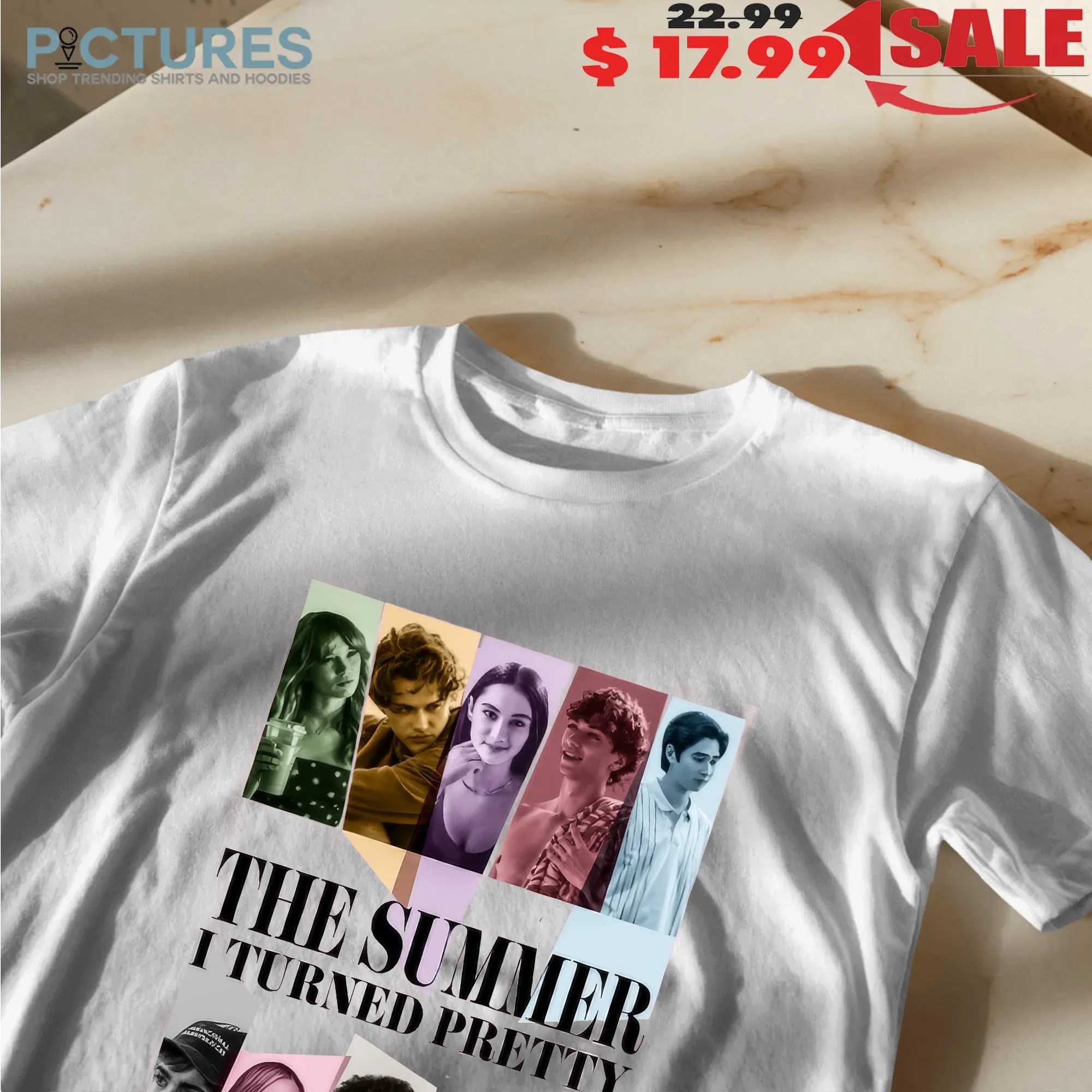 The Summer I Turned Pretty Season 2 Movie Characters T Shirt