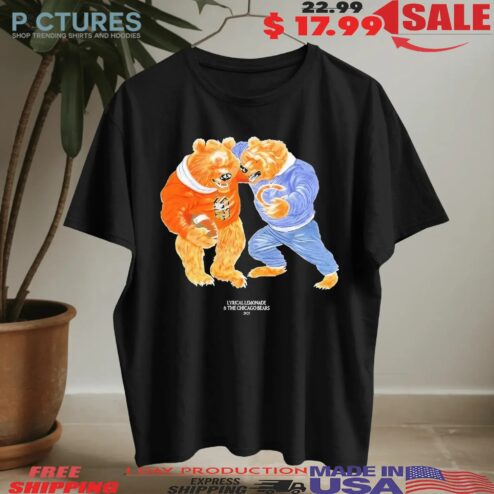 The Tackle Bear Lyrical Lemonade And Chicago Bears Juiceman 2025 T Shirt