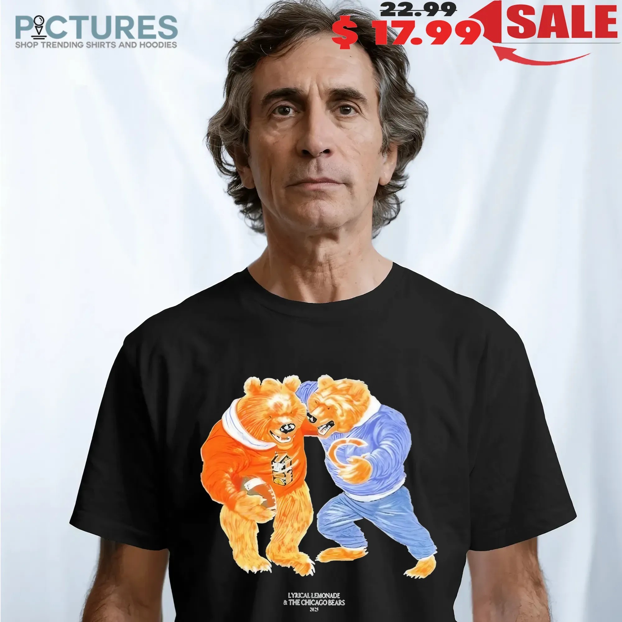 The Tackle Bear Lyrical Lemonade And Chicago Bears Juiceman 2025 T Shirt