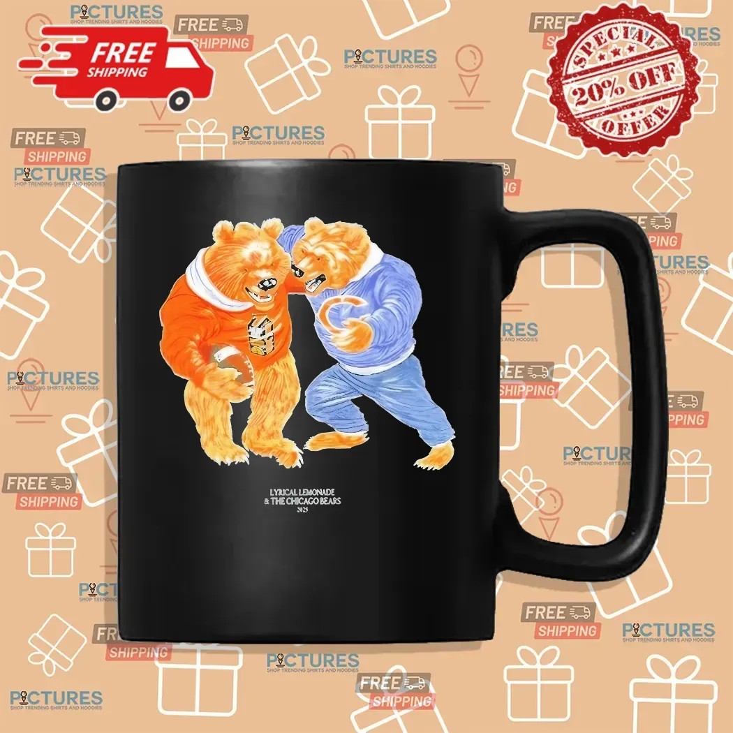 The Tackle Bear Lyrical Lemonade And Chicago Bears Juiceman 2025 T Shirt