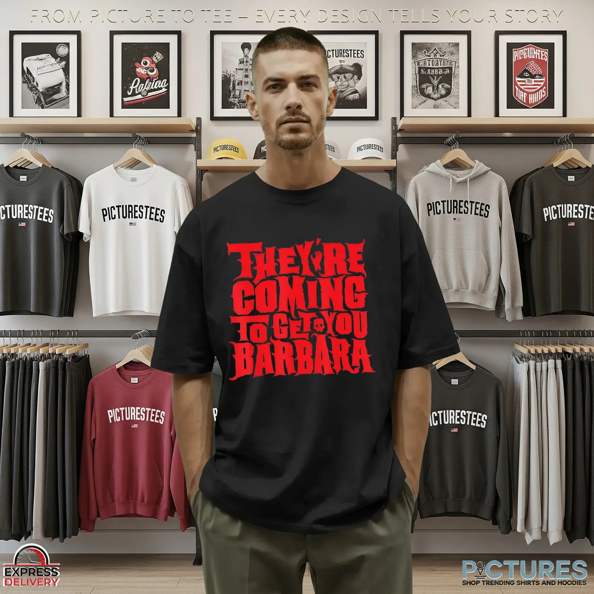 They're Coming To Get You Barbara Night Of The Living Dead Halloween T Shirt