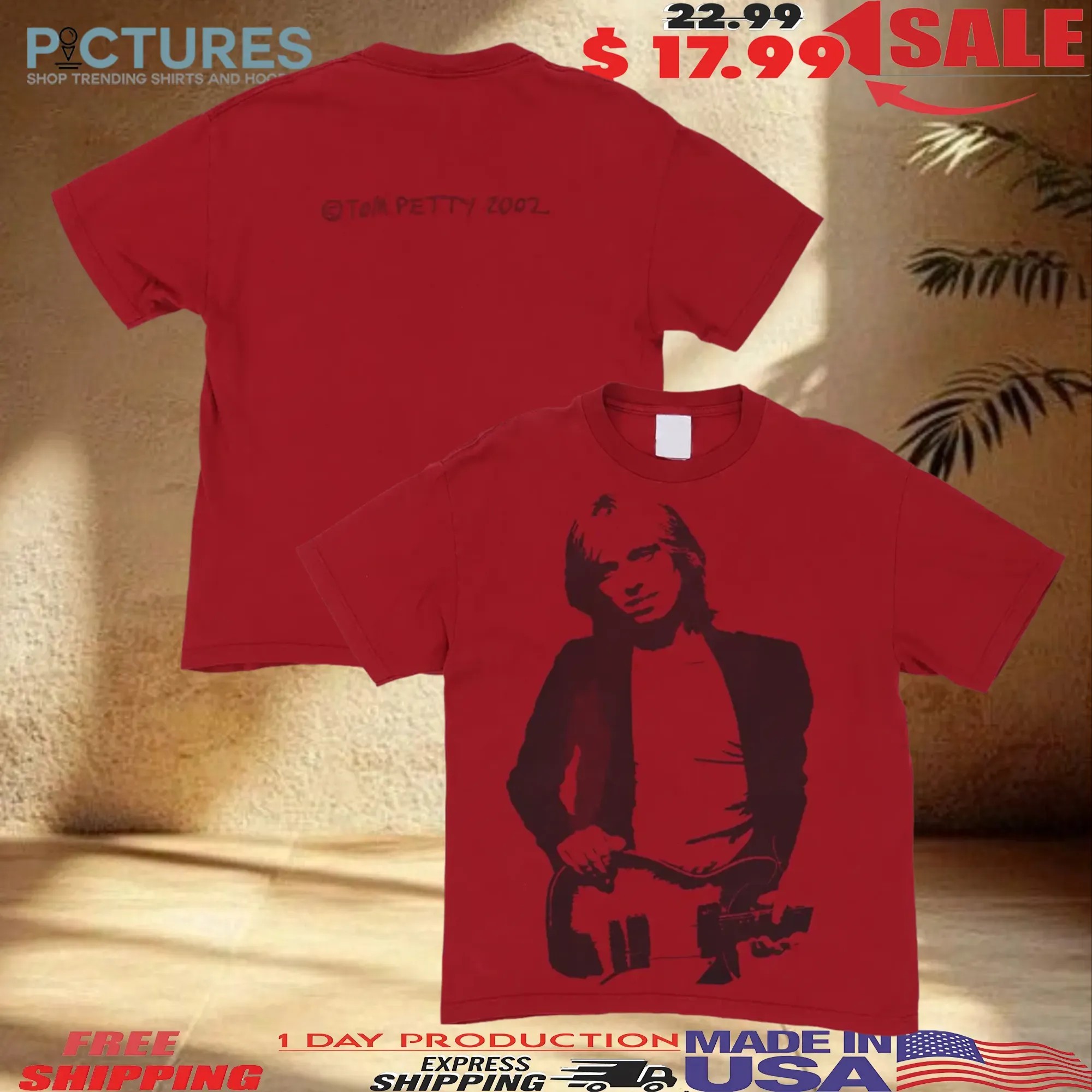 Tom Petty 2002 Vintage T Shirt