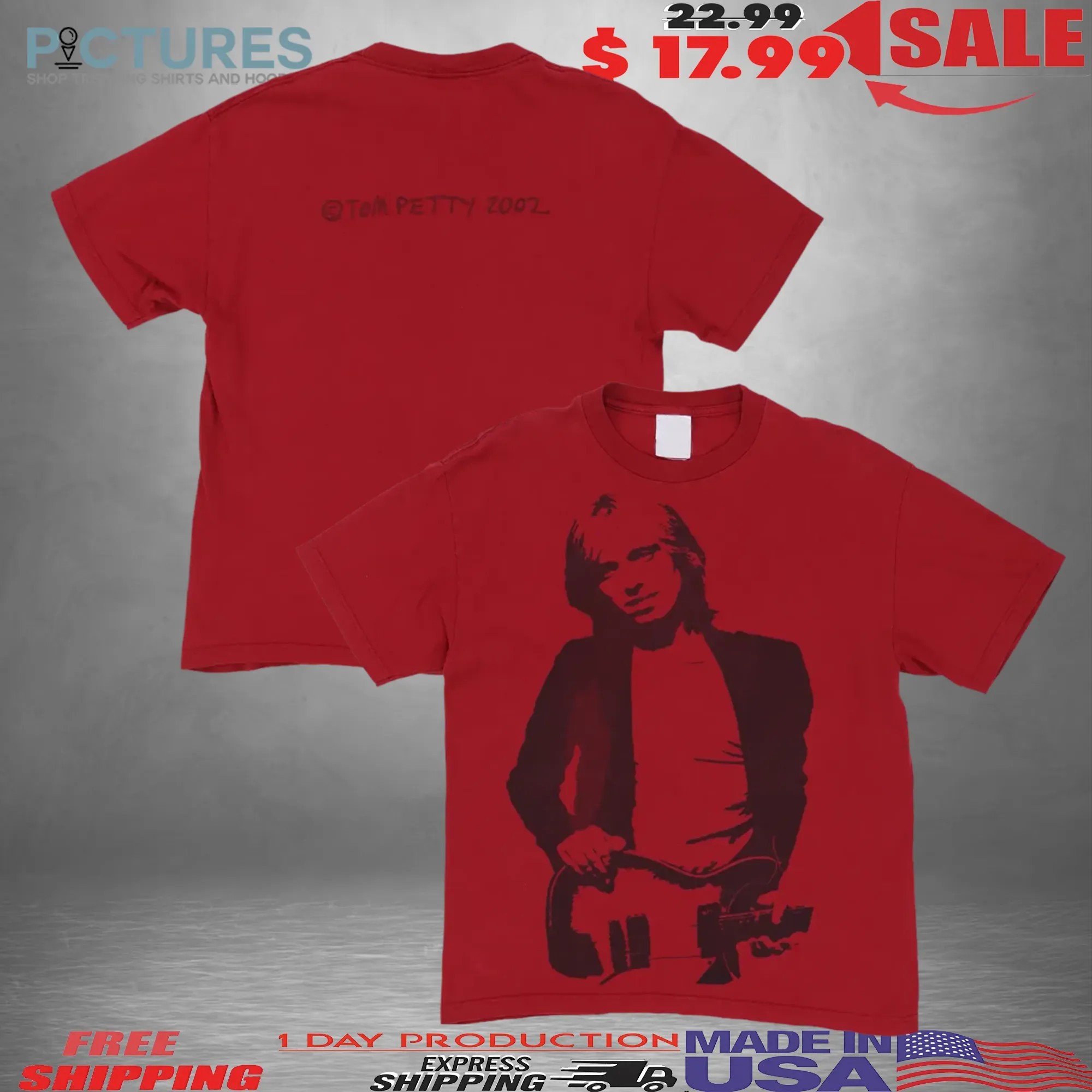 Tom Petty 2002 Vintage T Shirt