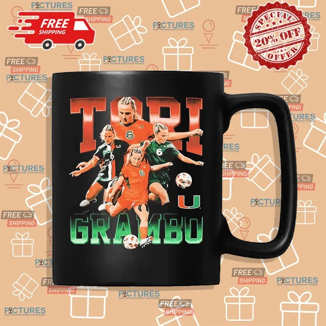 Tori Grambo Miami Women's Soccer Player Collage Vintage T Shirt