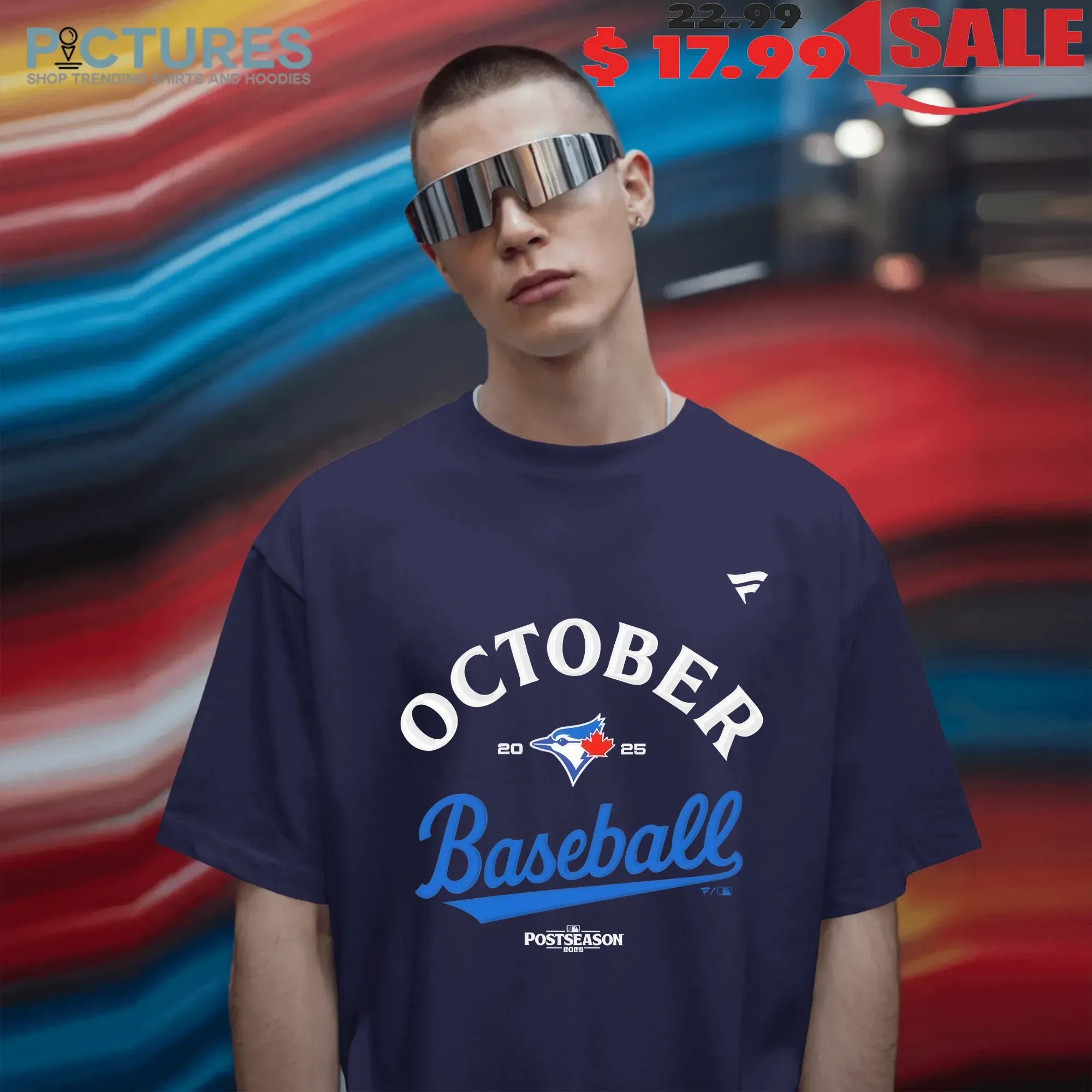 Toronto Blue Jays 2025 MLB Postseason Locker Room T Shirt