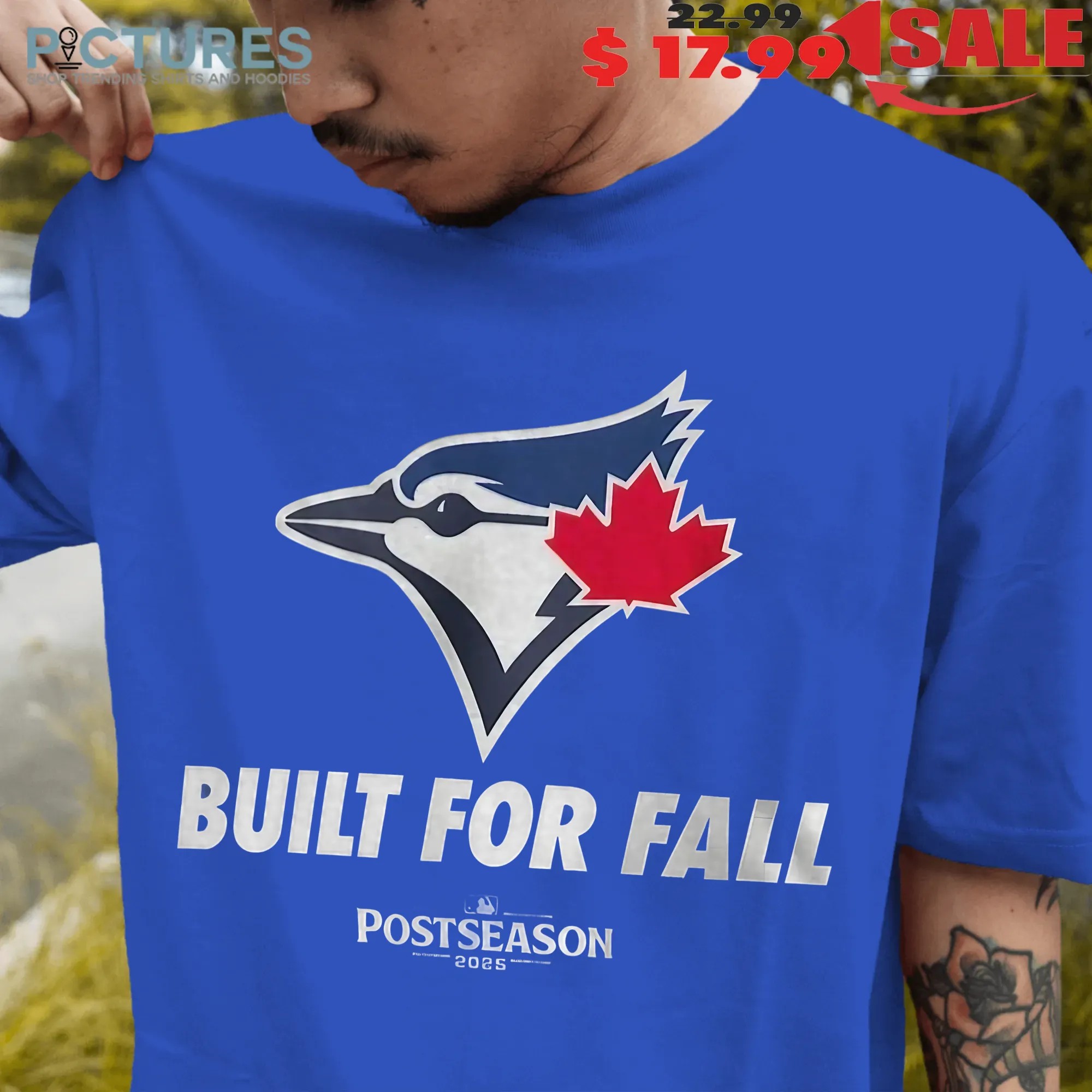 Toronto Blue Jays MLB 2025 Postseason Built For Fall T Shirt
