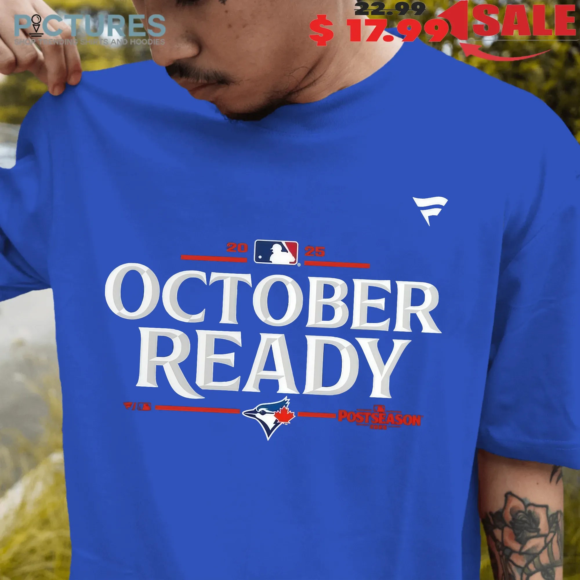 Toronto Blue Jays October Ready MLB 2025 Postseason T Shirt