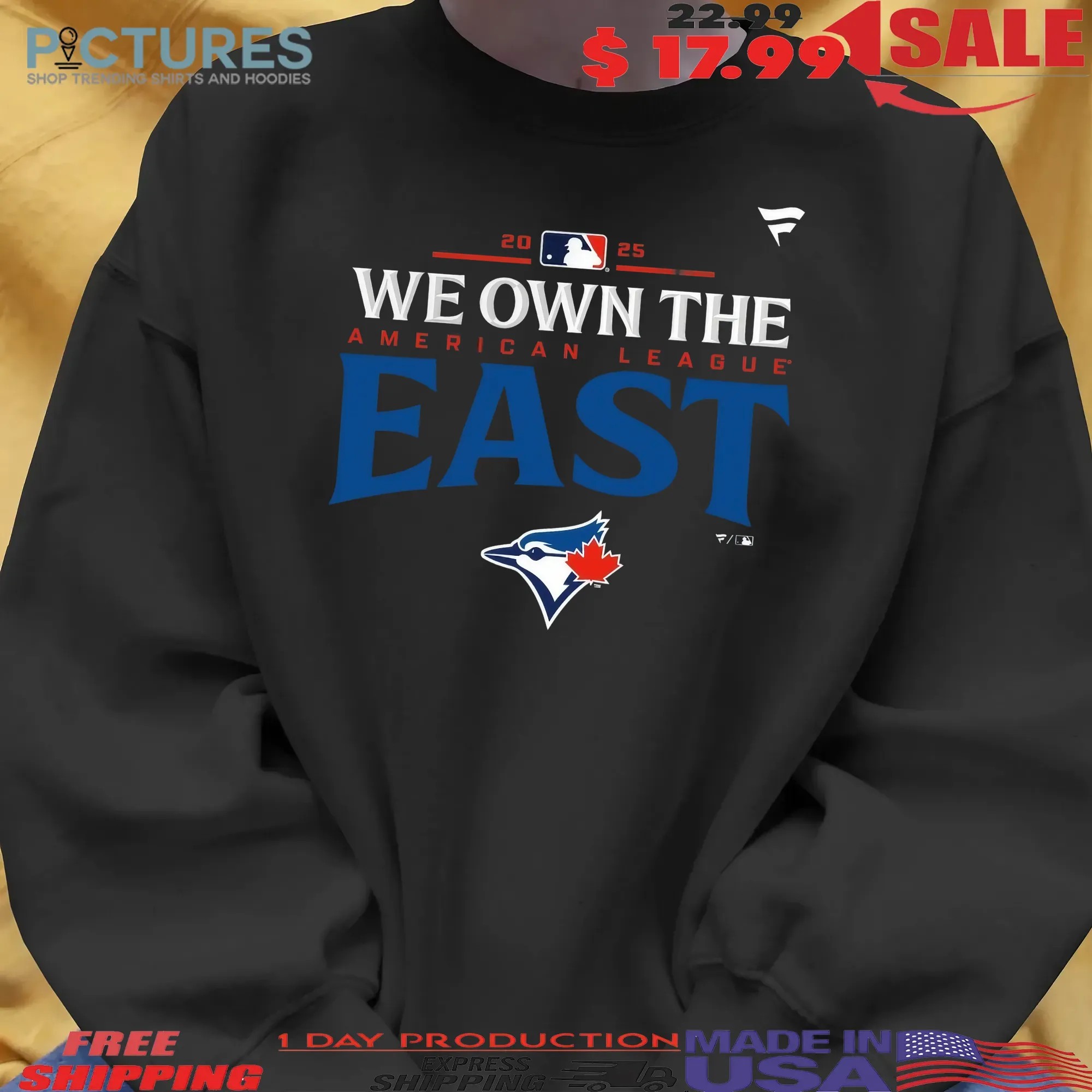 Toronto Blue Jays We Own The 2025 American League East Champions T Shirt