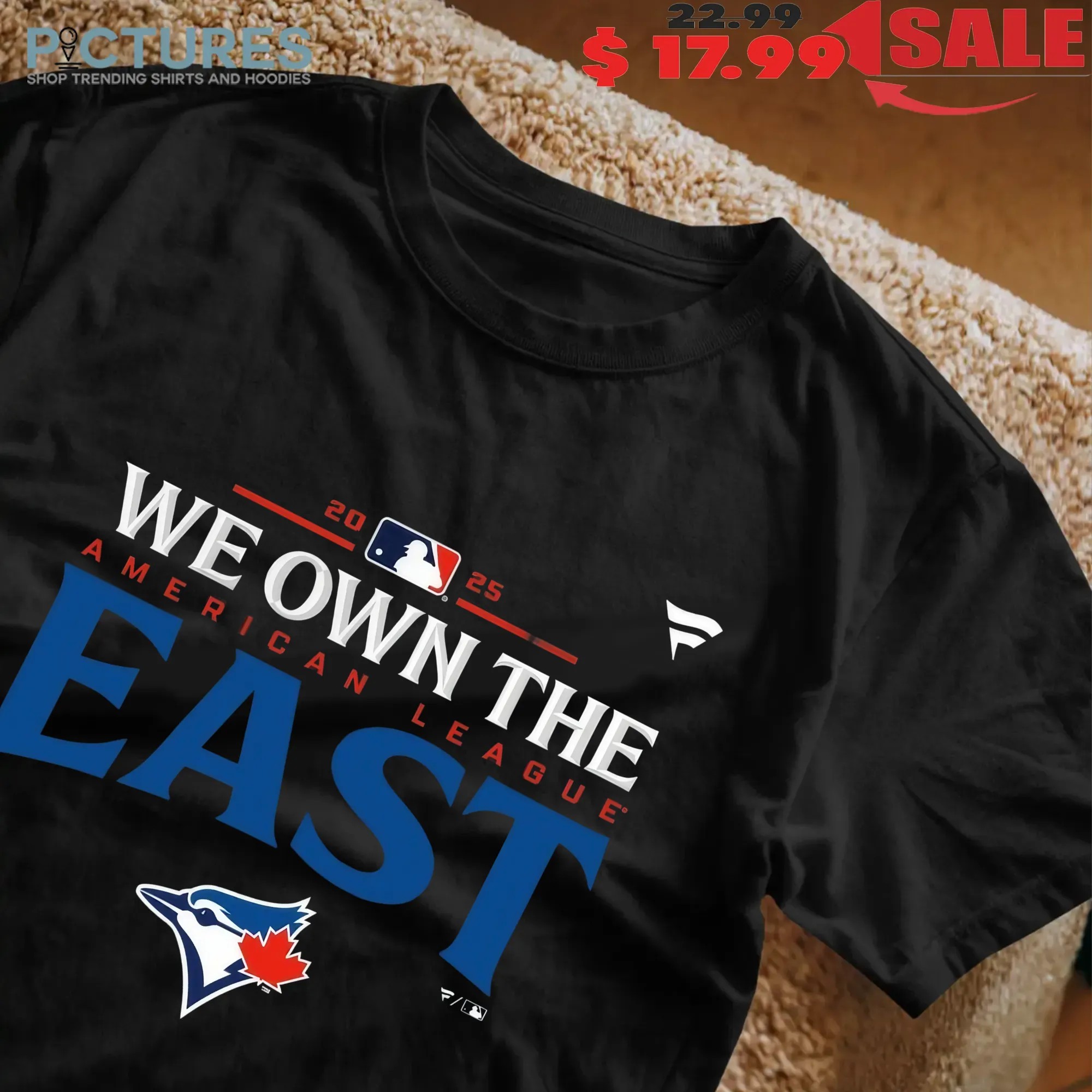 Toronto Blue Jays We Own The 2025 American League East Champions T Shirt