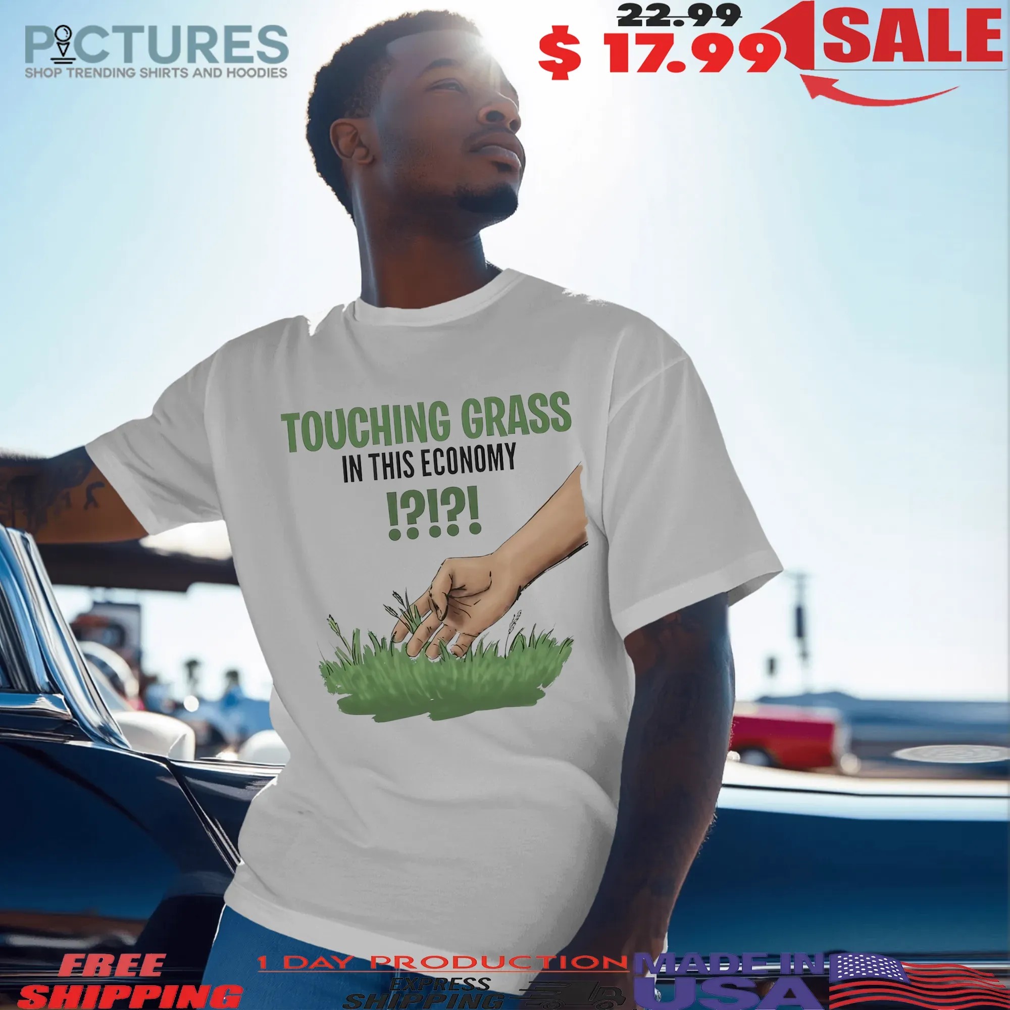 Touching Grass In This Economy T Shirt