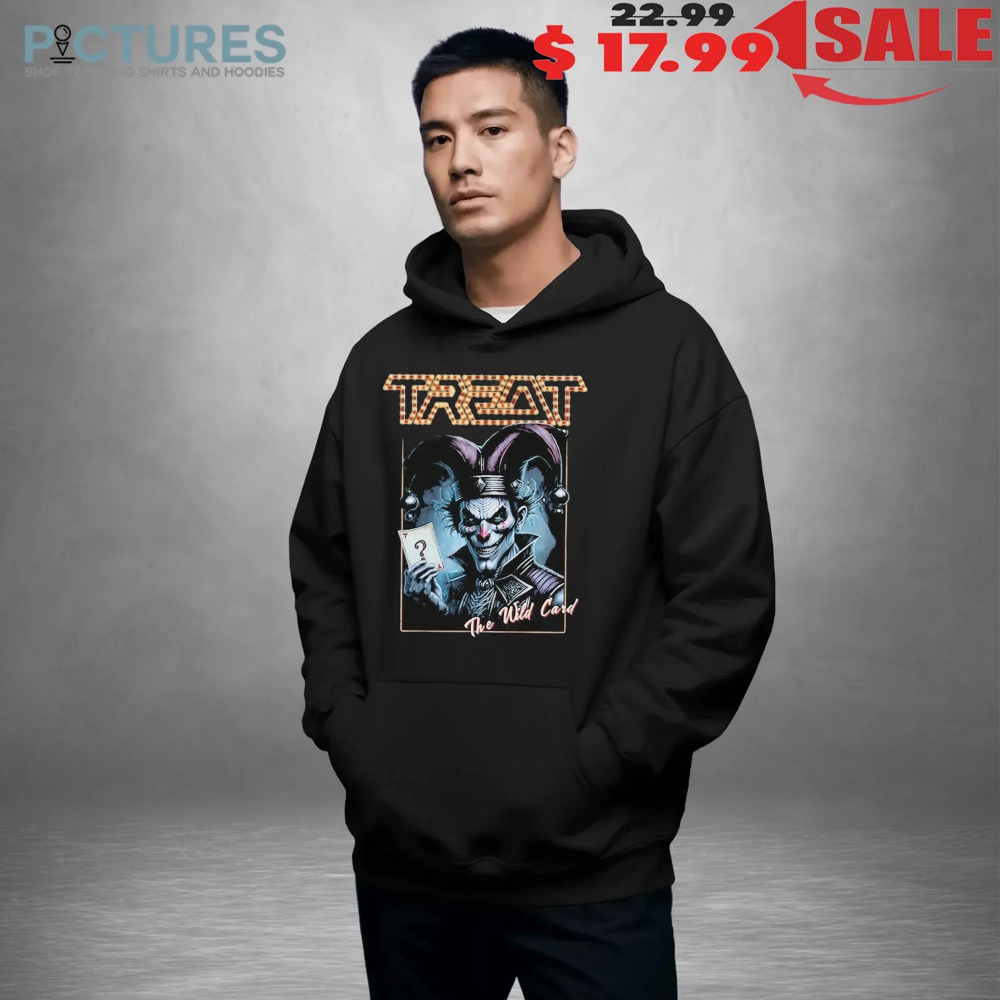 Treat The Wild Card Clown T Shirt