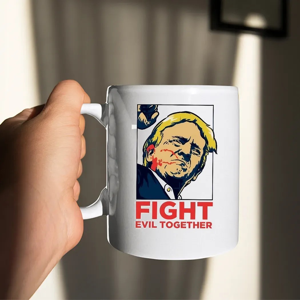 Trump Shot Fight Evil Together Pennsylvania Rally Shooting T Shirt Trump Shot Fight Evil Together Pennsylvania Rally Shooting T Shirt