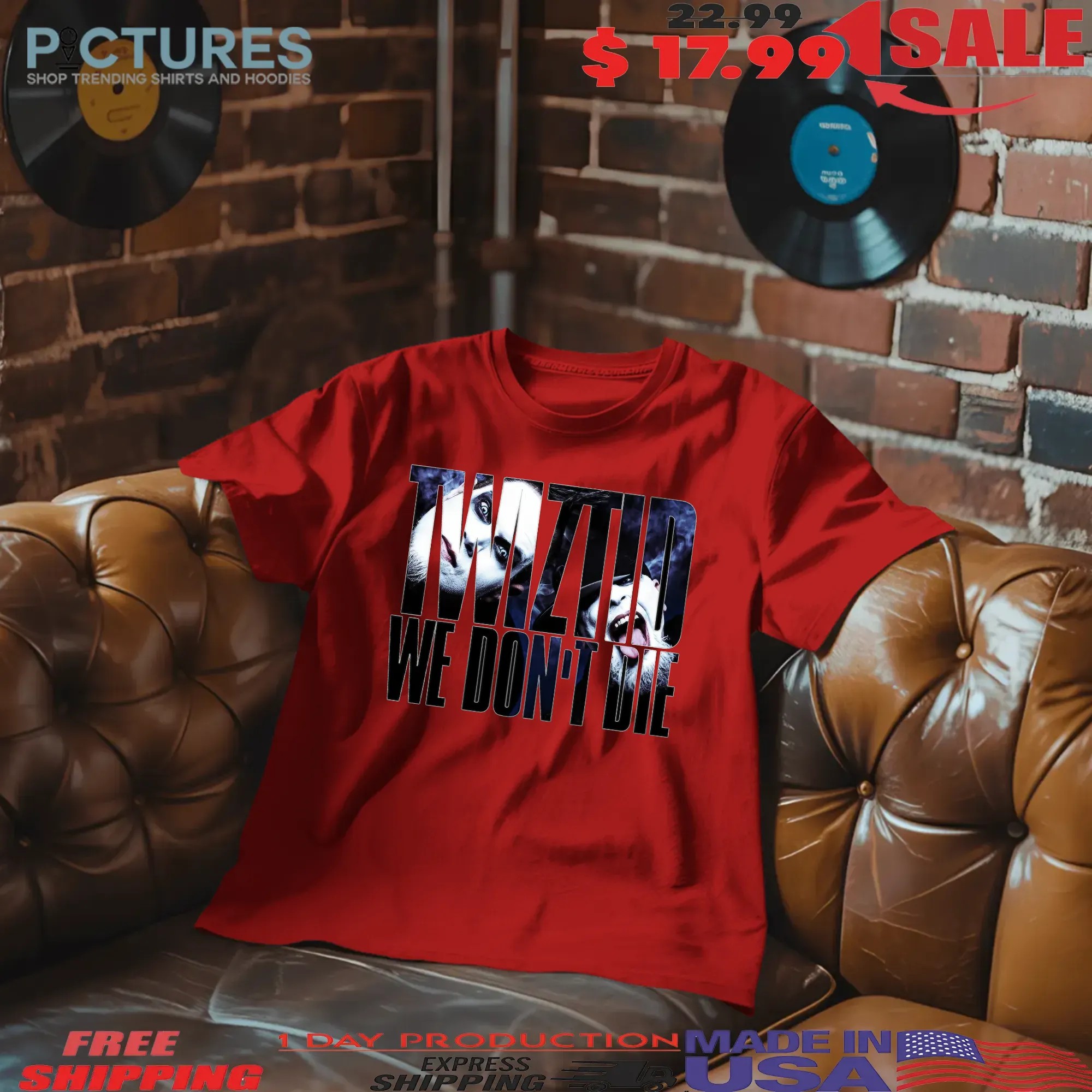 Twiztid We Don't Die Twiztid's Version Cover Halloween T Shirt