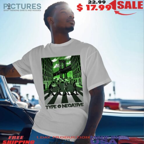 Type O Negative Band Vol 17 Abbey Road Parody T Shirt