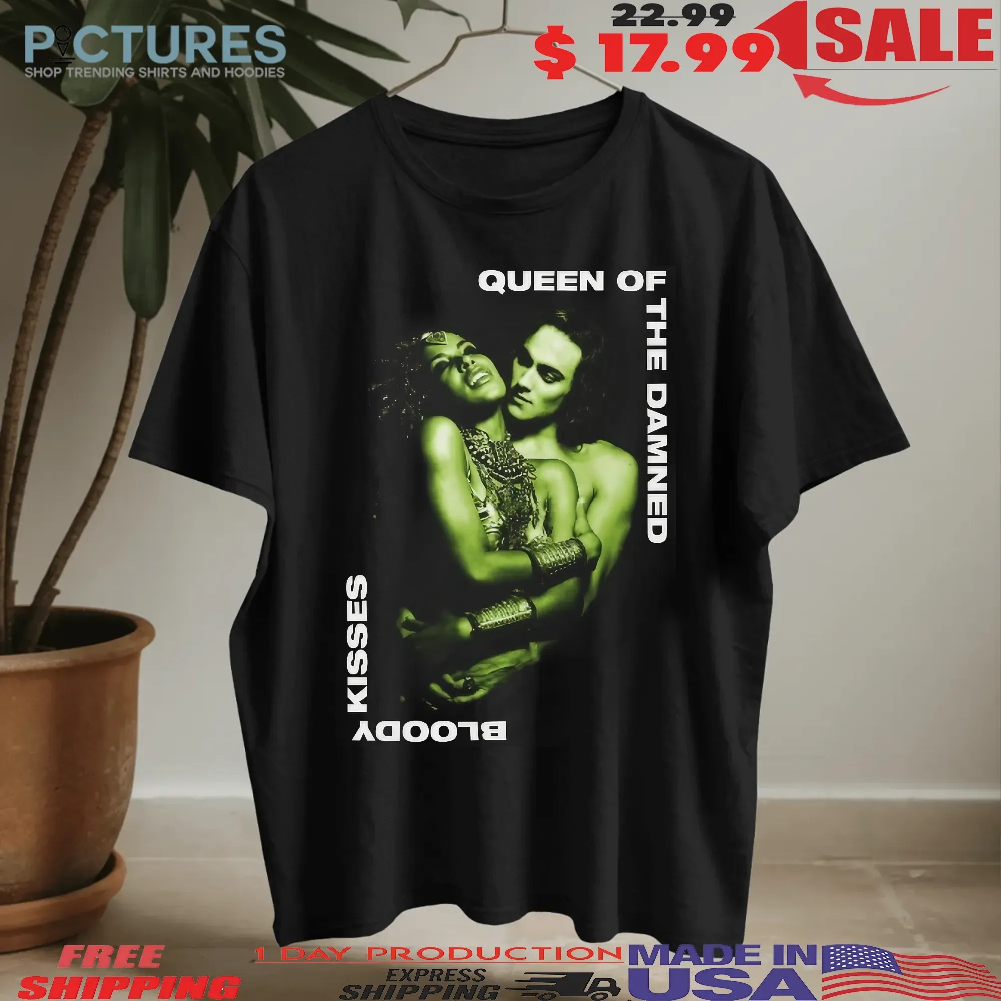 Type O Negative Bloody Kisses Queen Of The Damned Graphic T Shirt