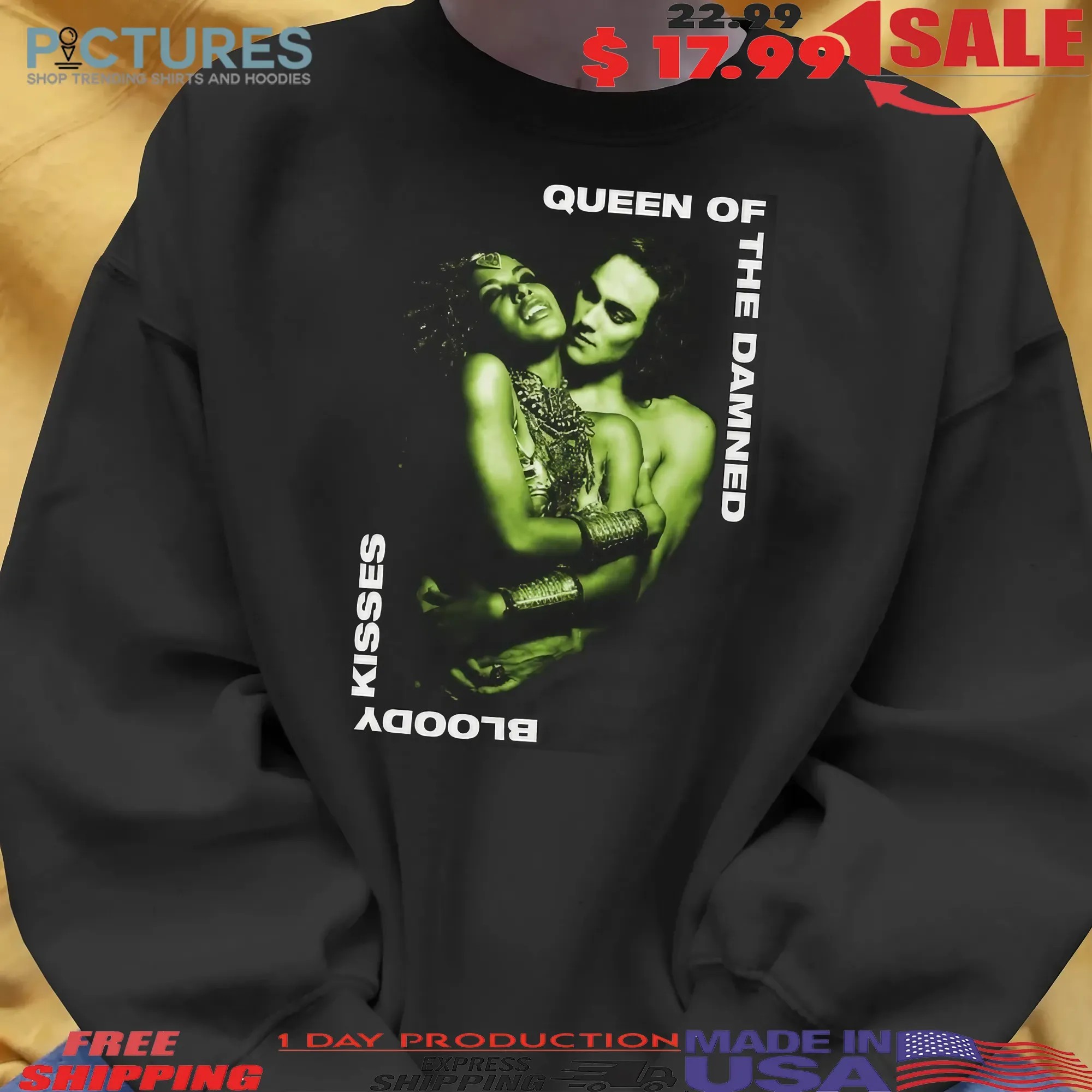 Type O Negative Bloody Kisses Queen Of The Damned Graphic T Shirt