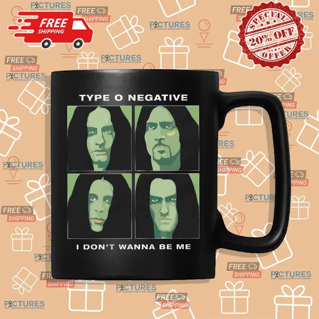 Type O Negative I Don't Wanna Be Me T Shirt