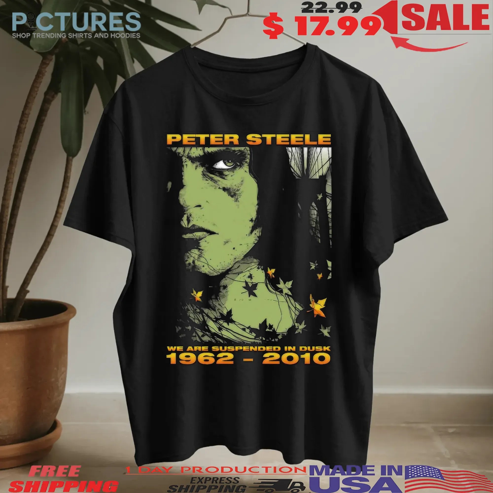 Type O Negative Peter Steele We Are Suspended In Dusk 1962 2010 T Shirt