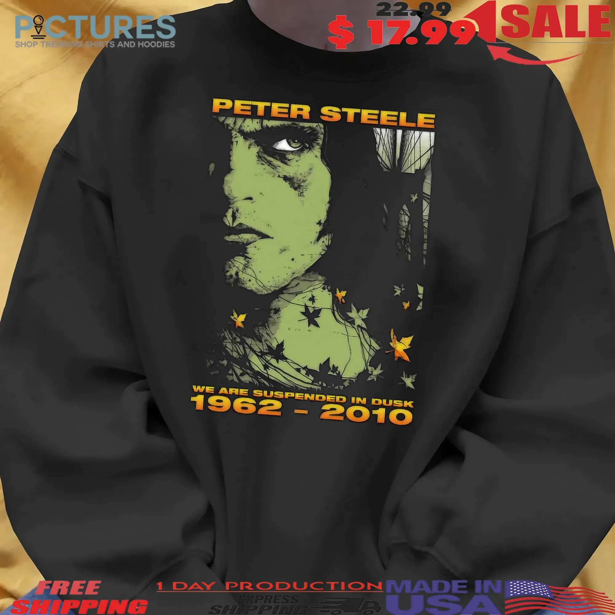 Type O Negative Peter Steele We Are Suspended In Dusk 1962 2010 T Shirt