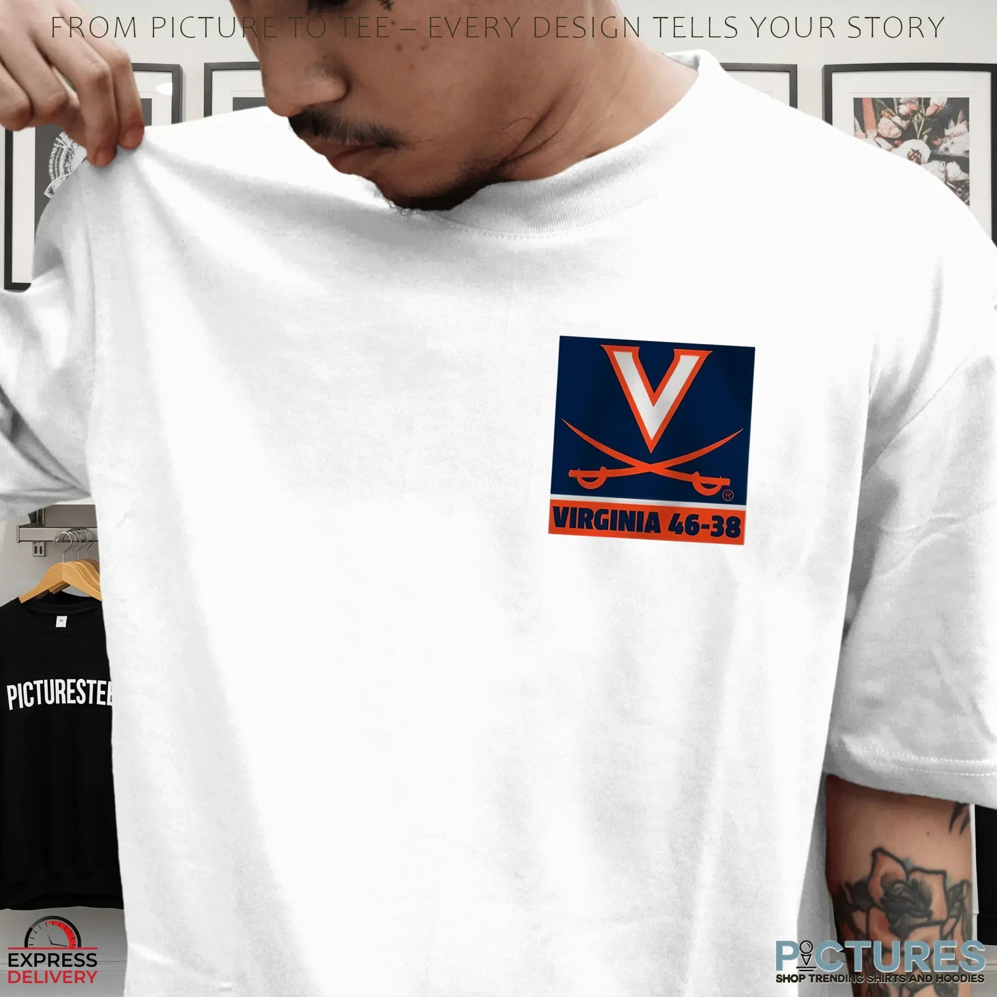 UVA Football 'Hoos Did It Again Virginia 46-38 September 26 2025 T Shirt