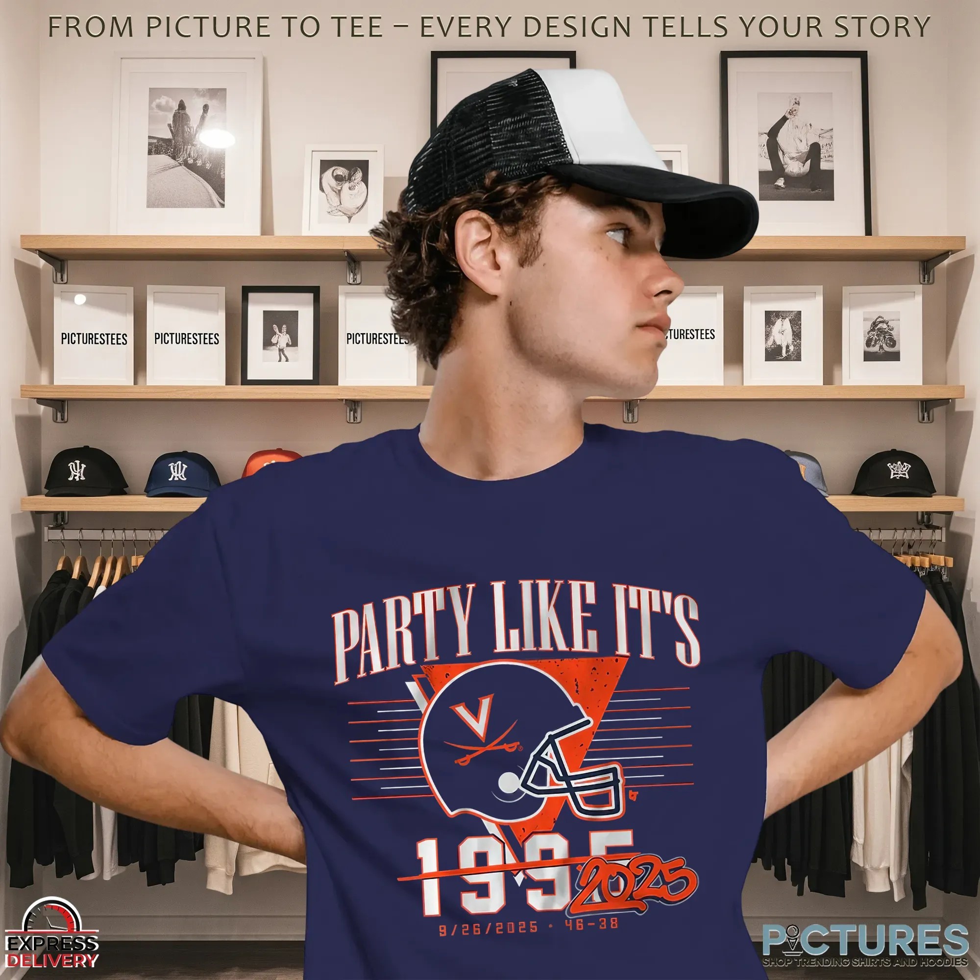 UVA Virginia Cavaliers Football Party Like It's 2025 T Shirt