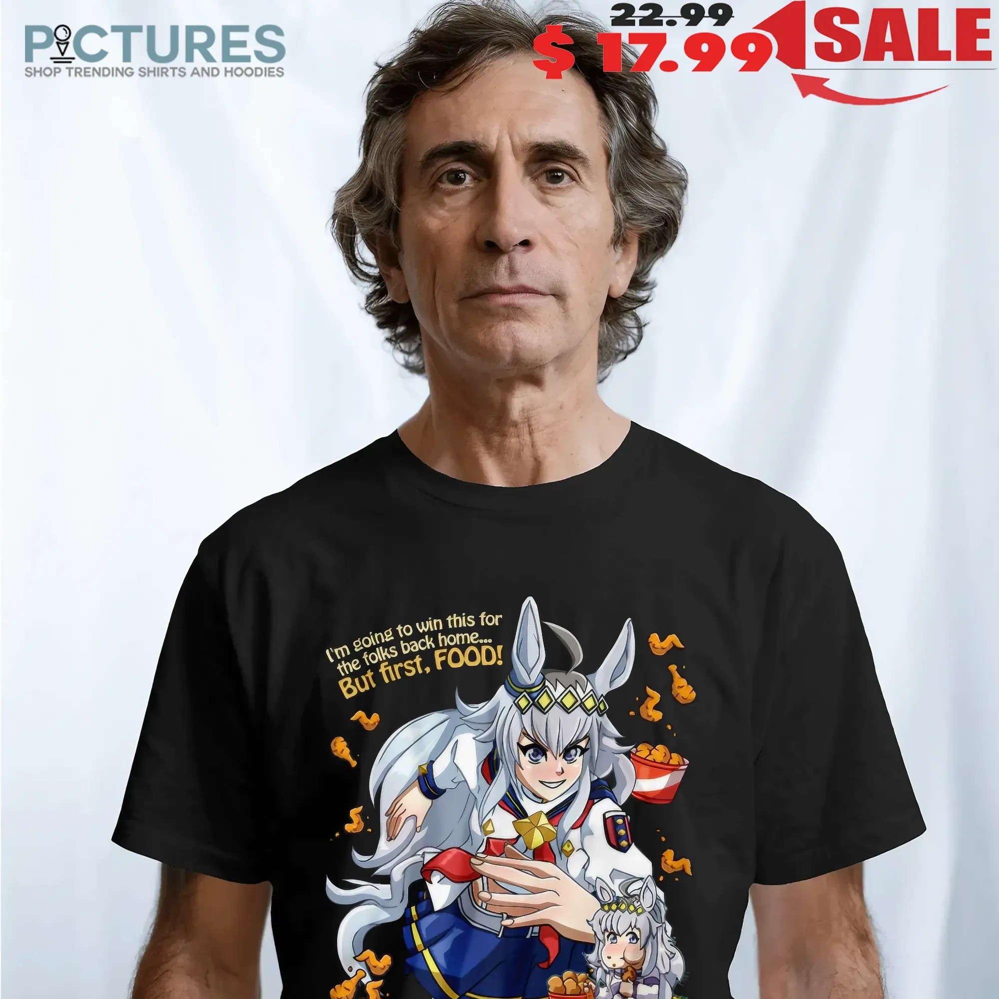 Uma Musume Pretty Derby Oguri Cap Anime I'm Going To Win This For The Forks Back Home But First Food Gamer T Shirt Uma Musume Pretty Derby Oguri Cap Anime I'm Going To Win This For The Forks Back Home But First Food Gamer T Shirt