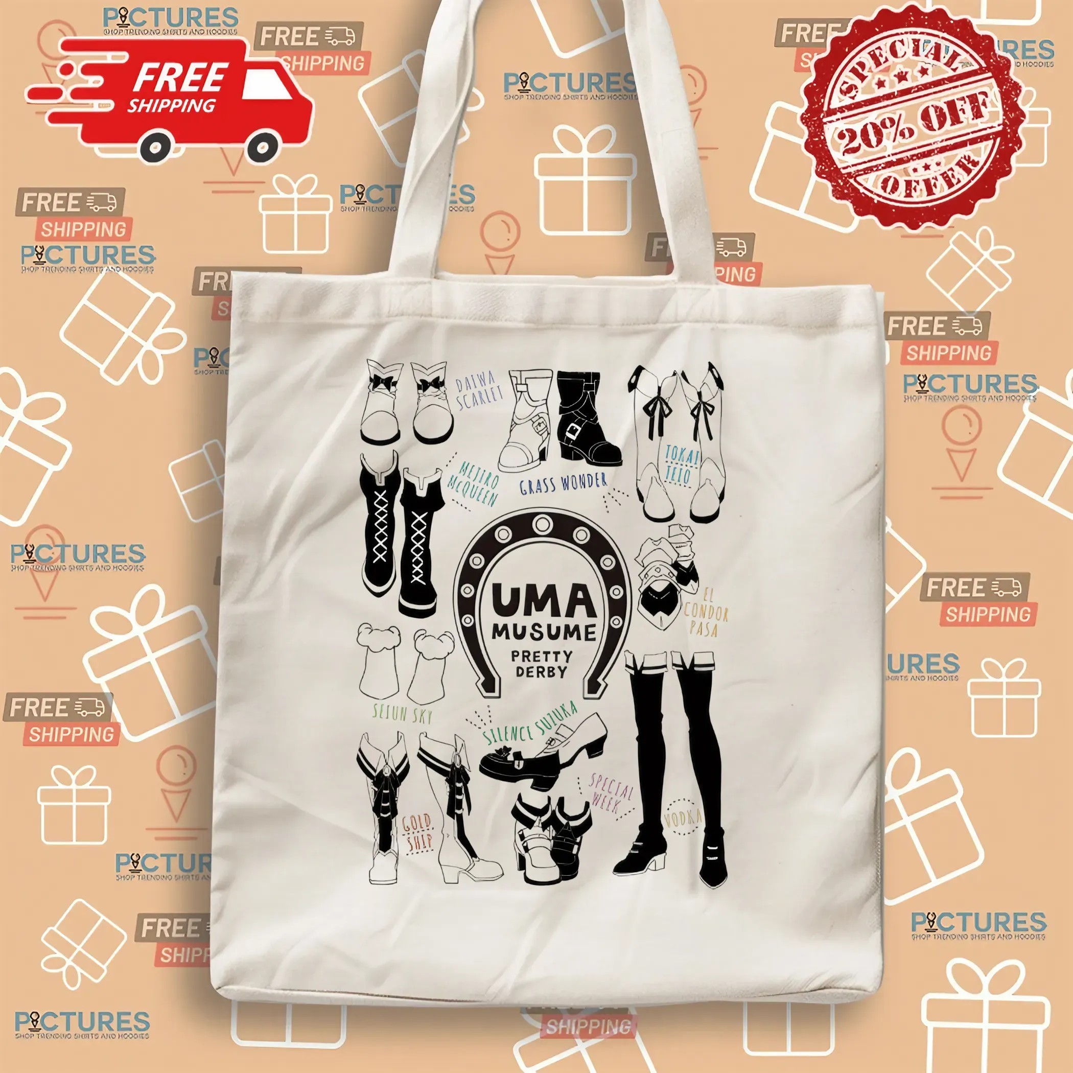 Uma Musume Pretty Derby Shoes Special Week, Tokai Teio, Gold Ship & More T Shirt