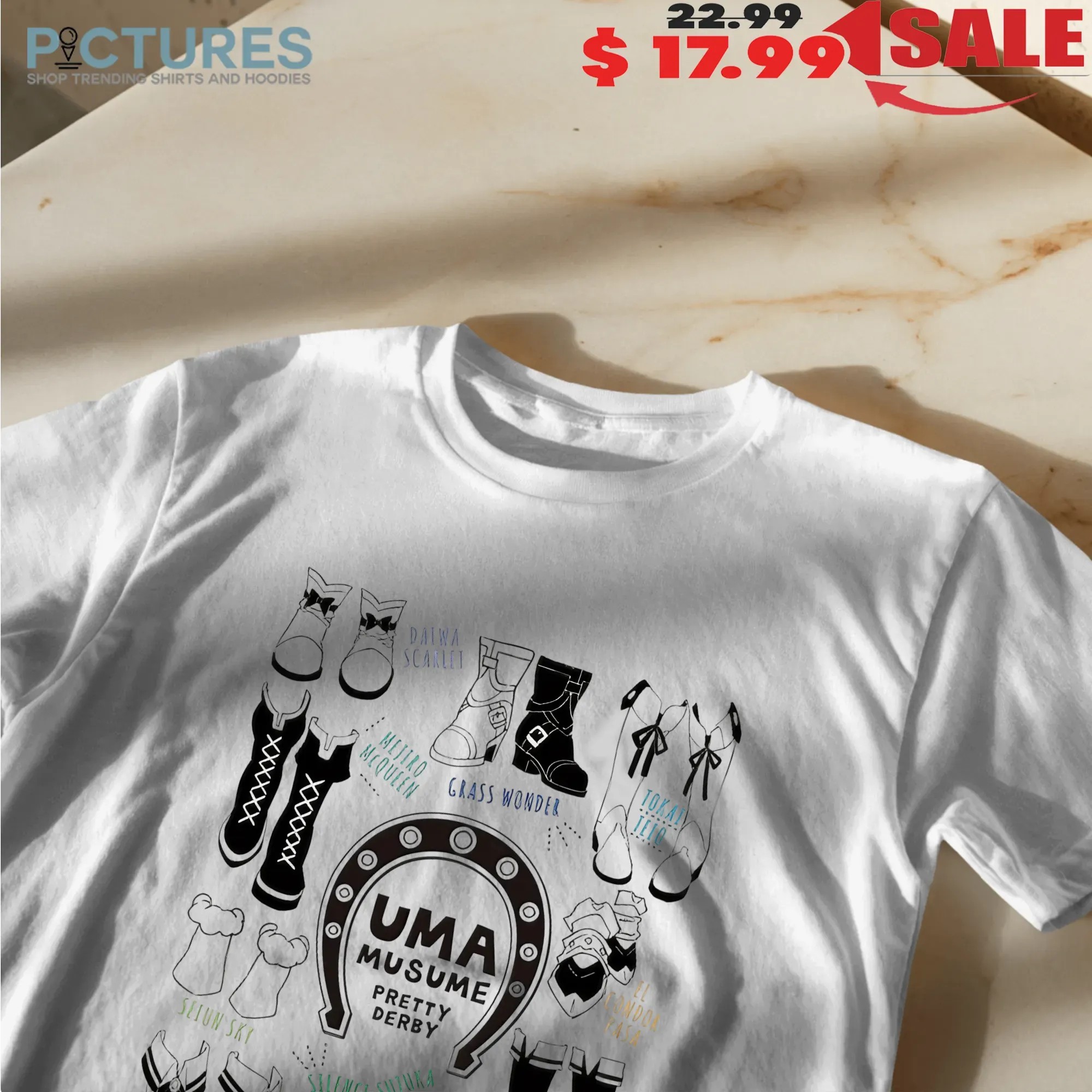 Uma Musume Pretty Derby Shoes Special Week, Tokai Teio, Gold Ship & More T Shirt