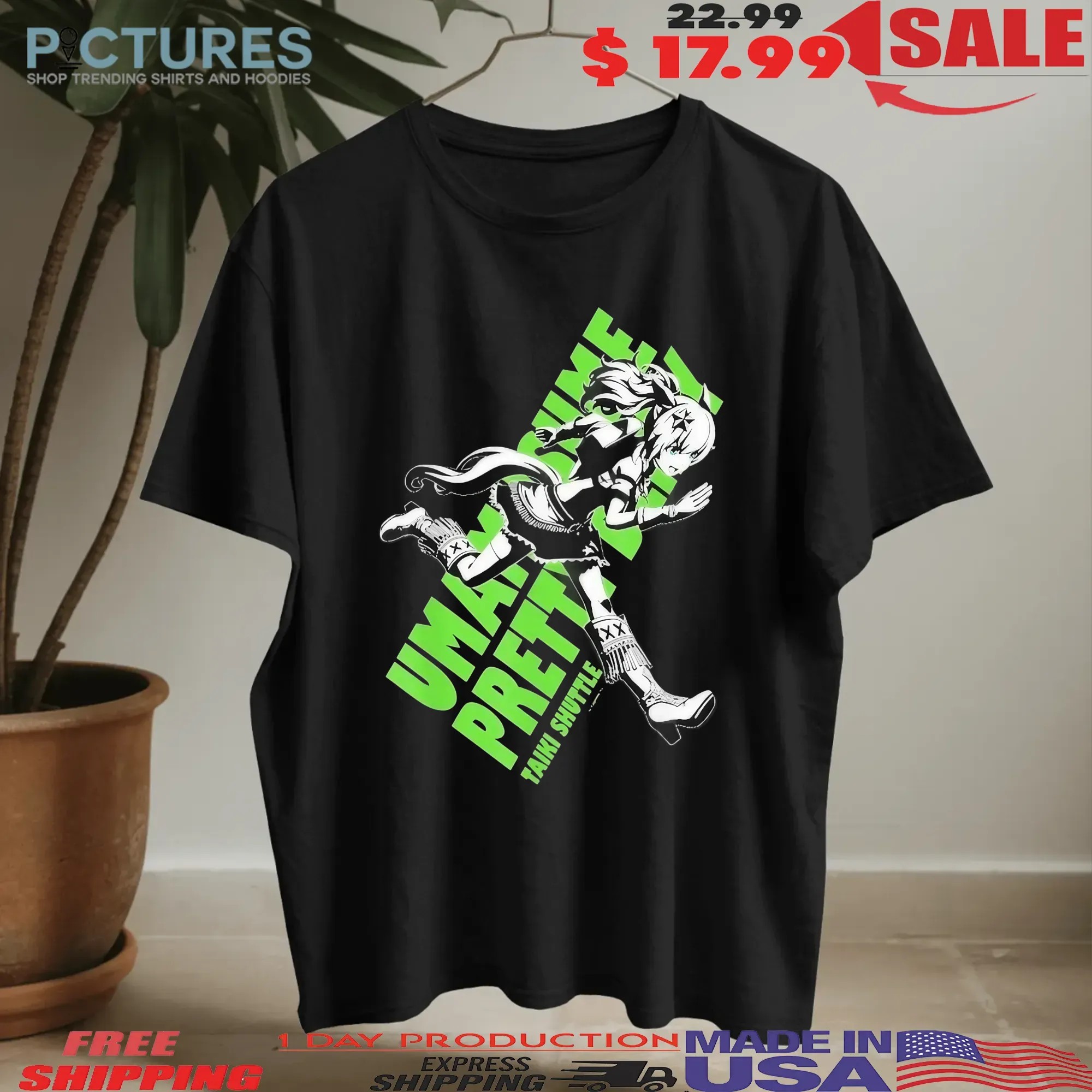 Umamusume Pretty Derby Taiki Shuttle T Shirt