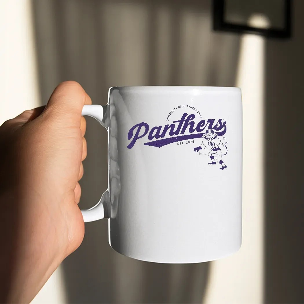University Of Northern Iowa Panthers Est 1876 Logo T Shirt