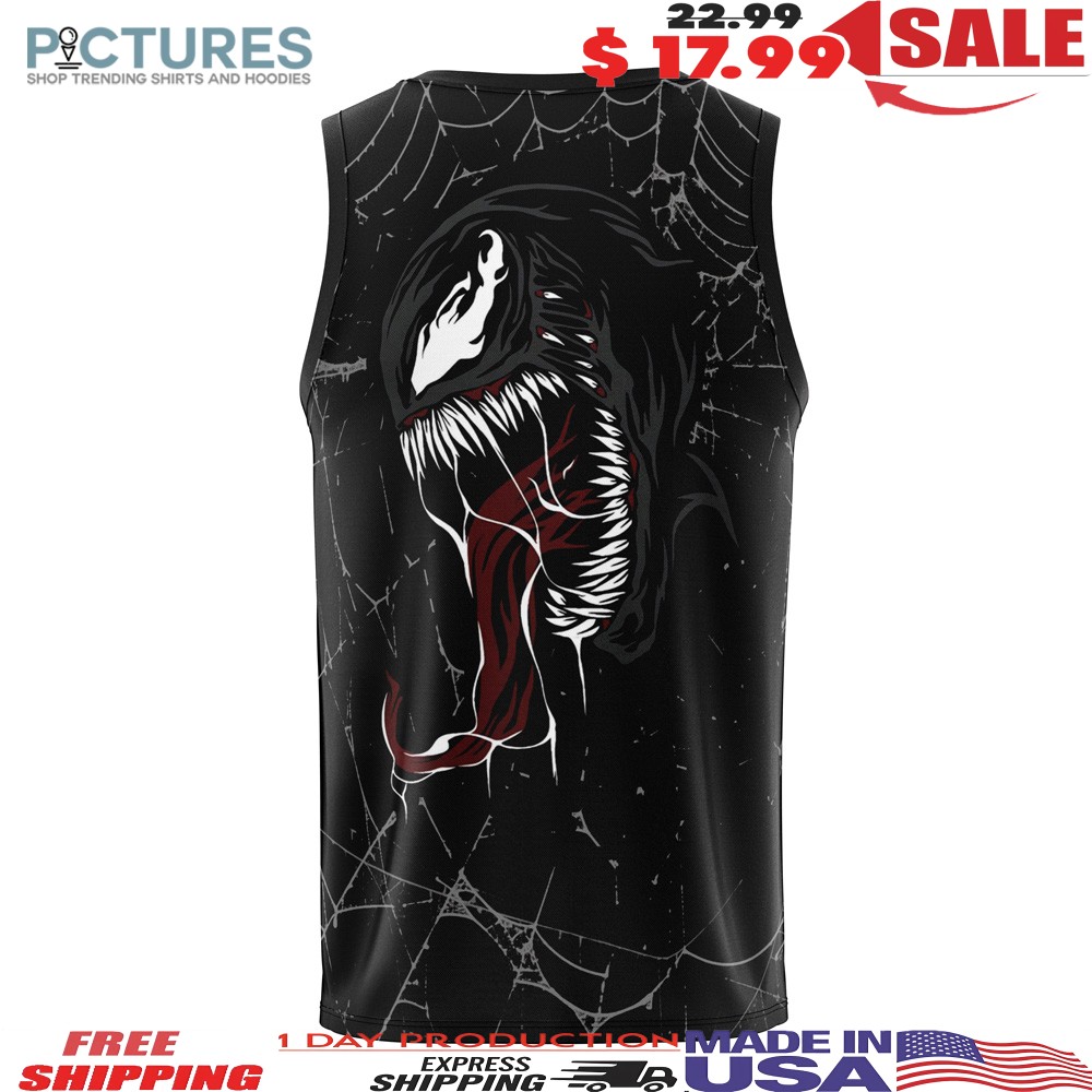 Venom Tank Top Marvel Symbiote Spider Graphic Sleeveless Tahk Top Basketball Jersey Venom Tank Top Marvel Symbiote Spider Graphic Sleeveless Tahk Top Basketball Jersey