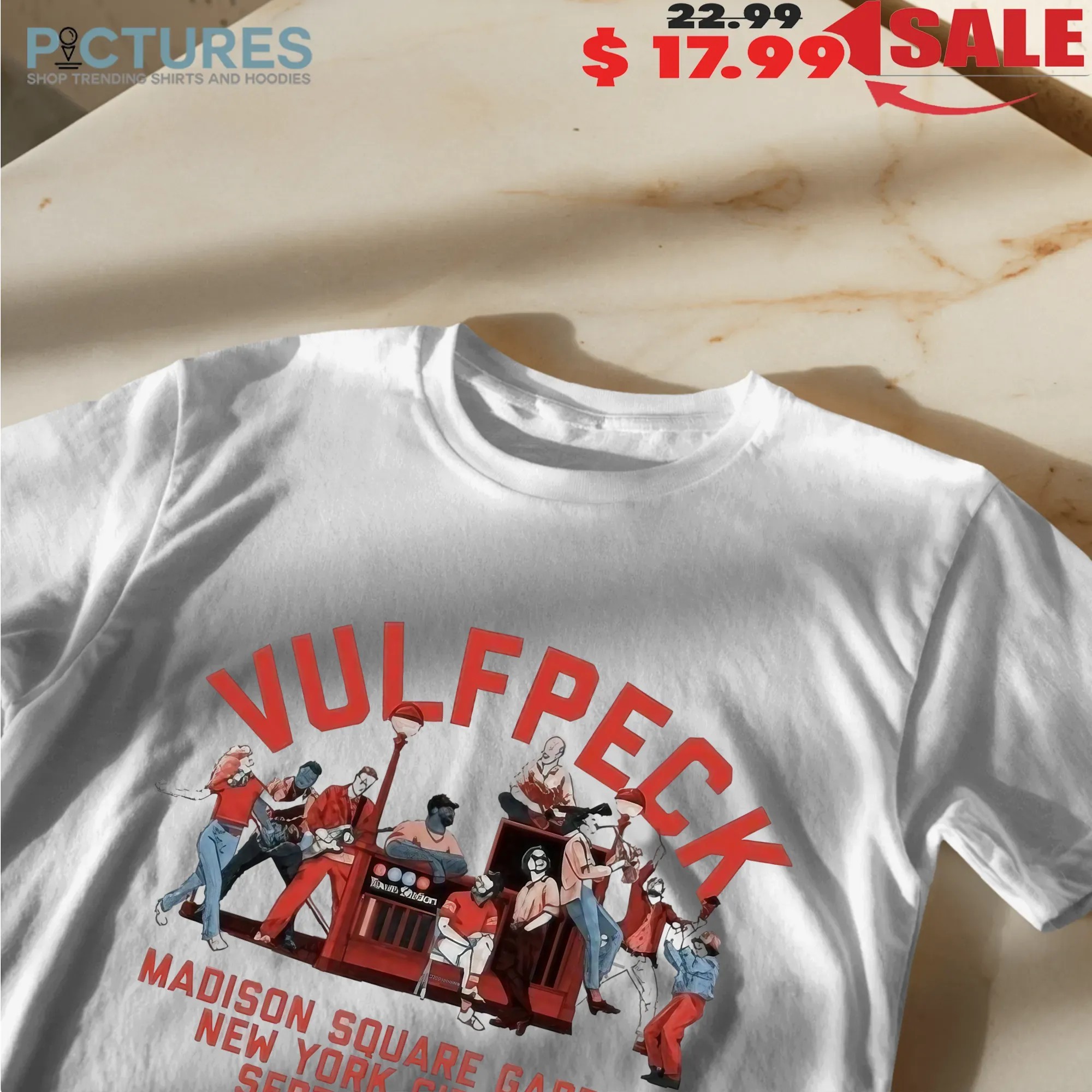 Vulfpeck MSG at New York September 2025 Tour T Shirt
