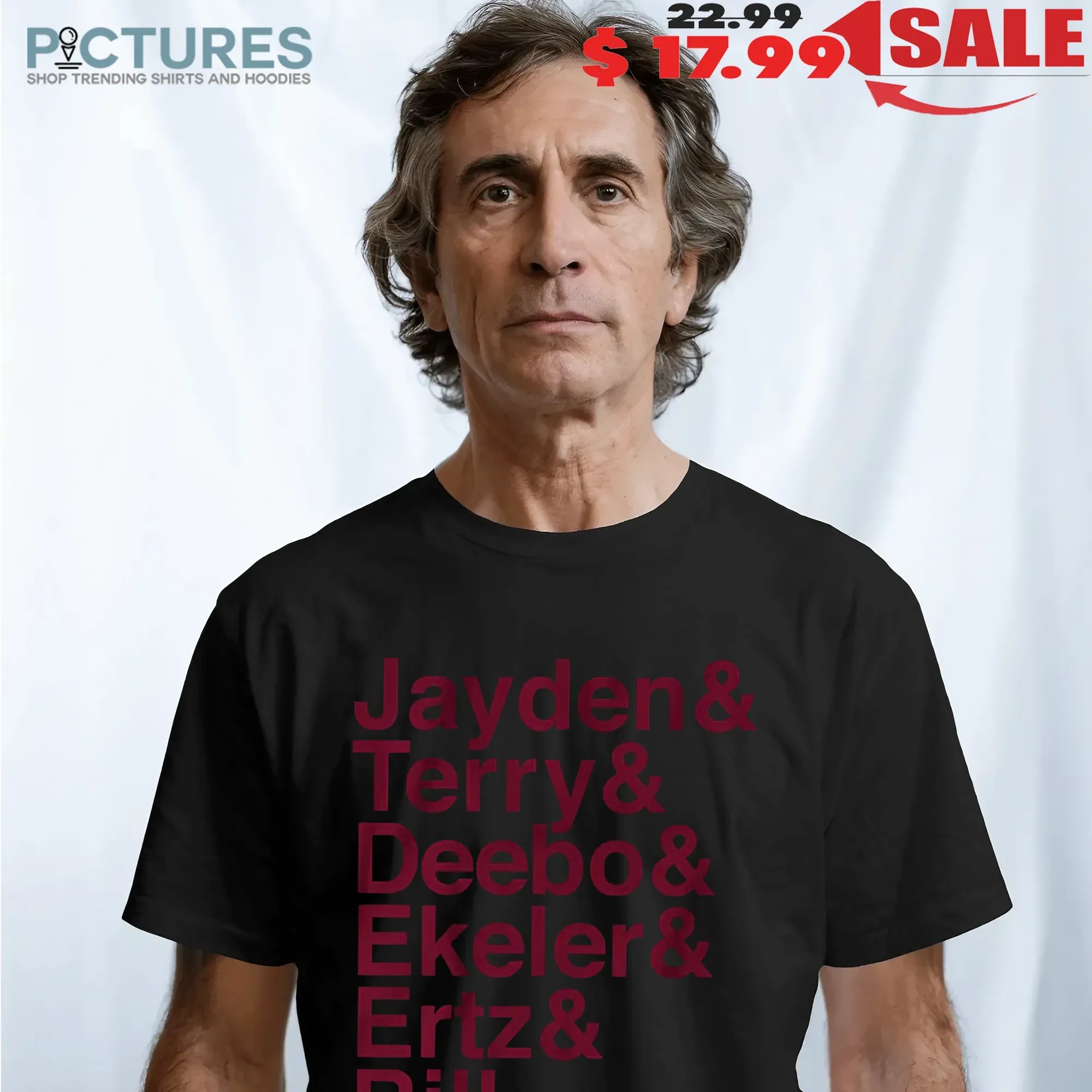 Washington Ampersand Stars Jayden Terry Deebo Ekeler Ertz Bill T Shirt